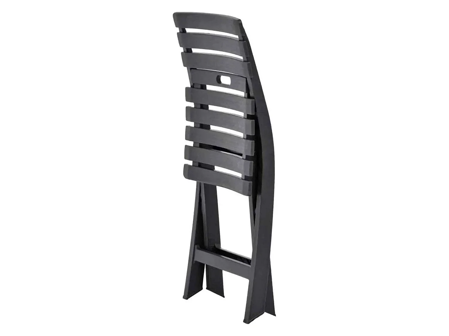 Salon d'extérieur Viticuso, 2 places Made in Italy, Noir Anthracite, Petit salon, table basse, ensemble pliable
