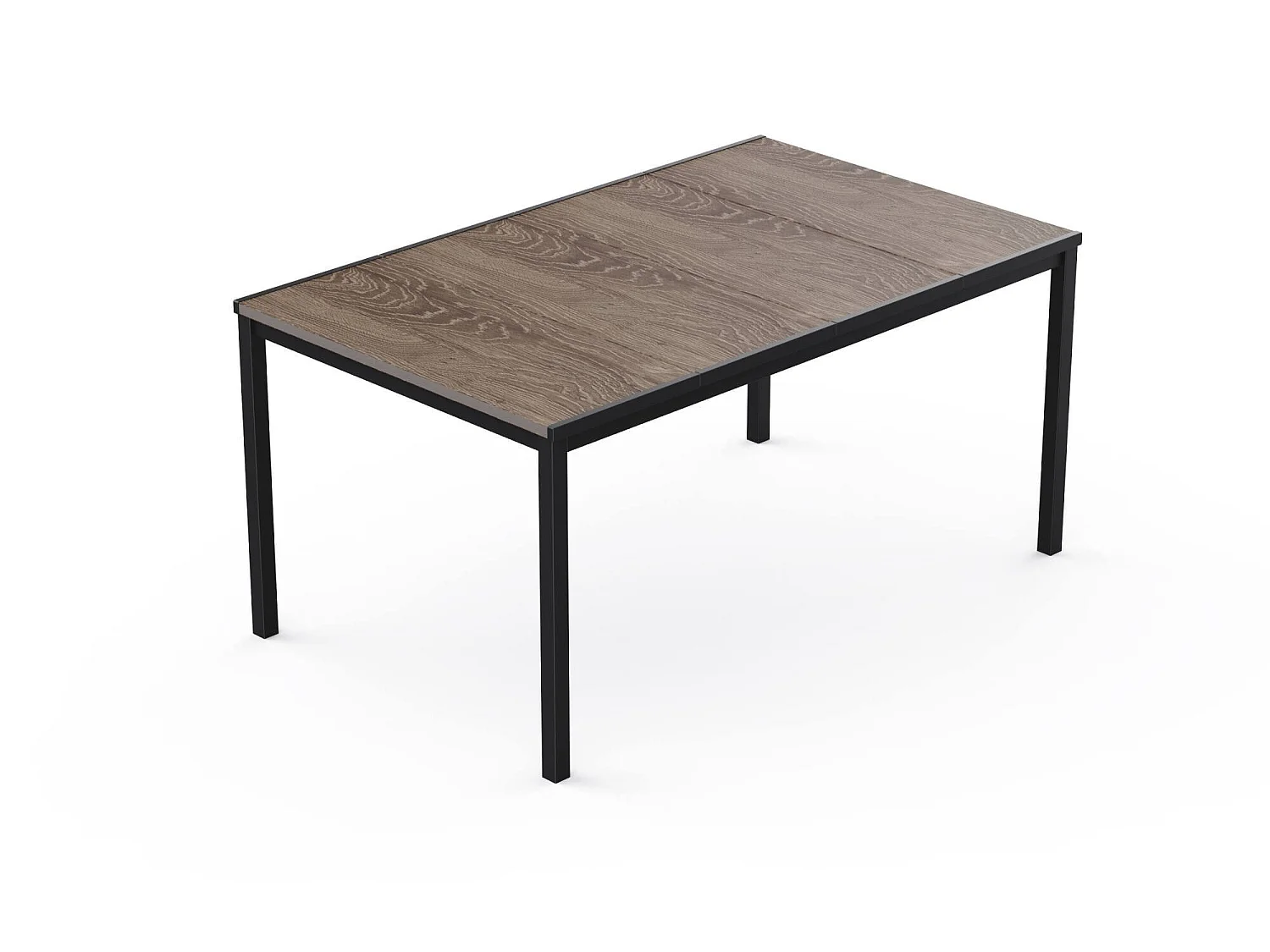 Table d'extérieur Sarnia, 6 places, 95x159x75h cm Noir Anthracite