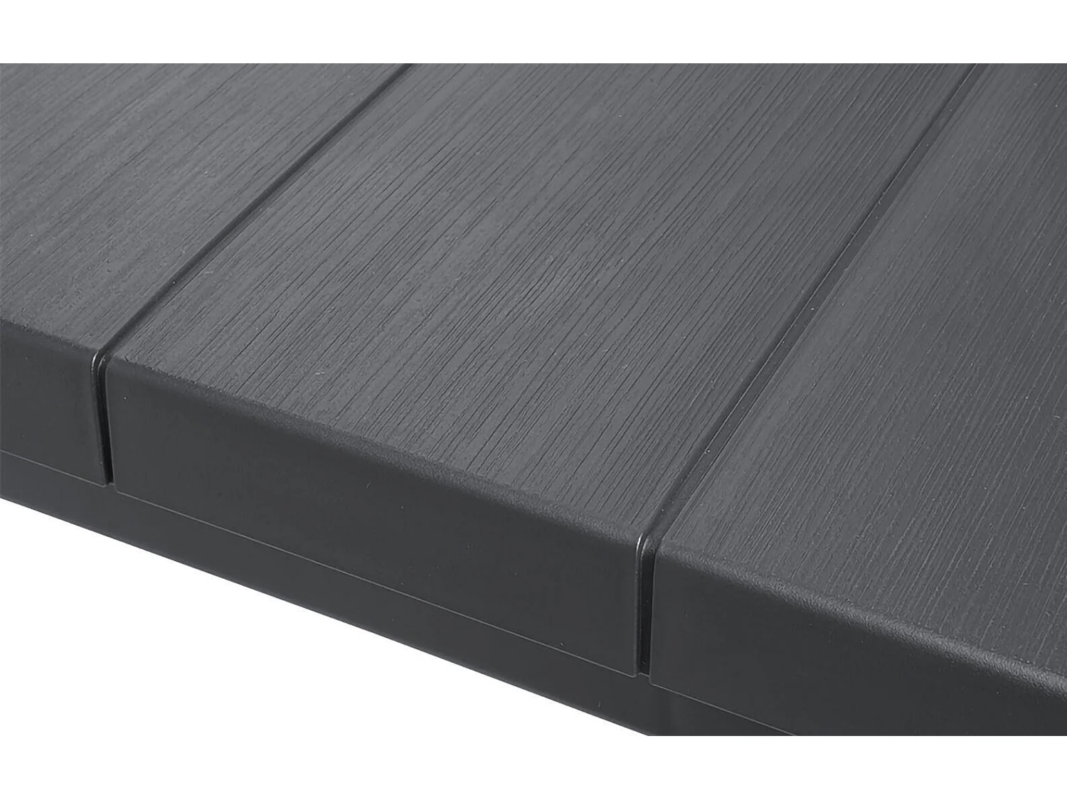Table d'extérieur Brossard, 12 places, 90x294x75 cm Noir Anthracite