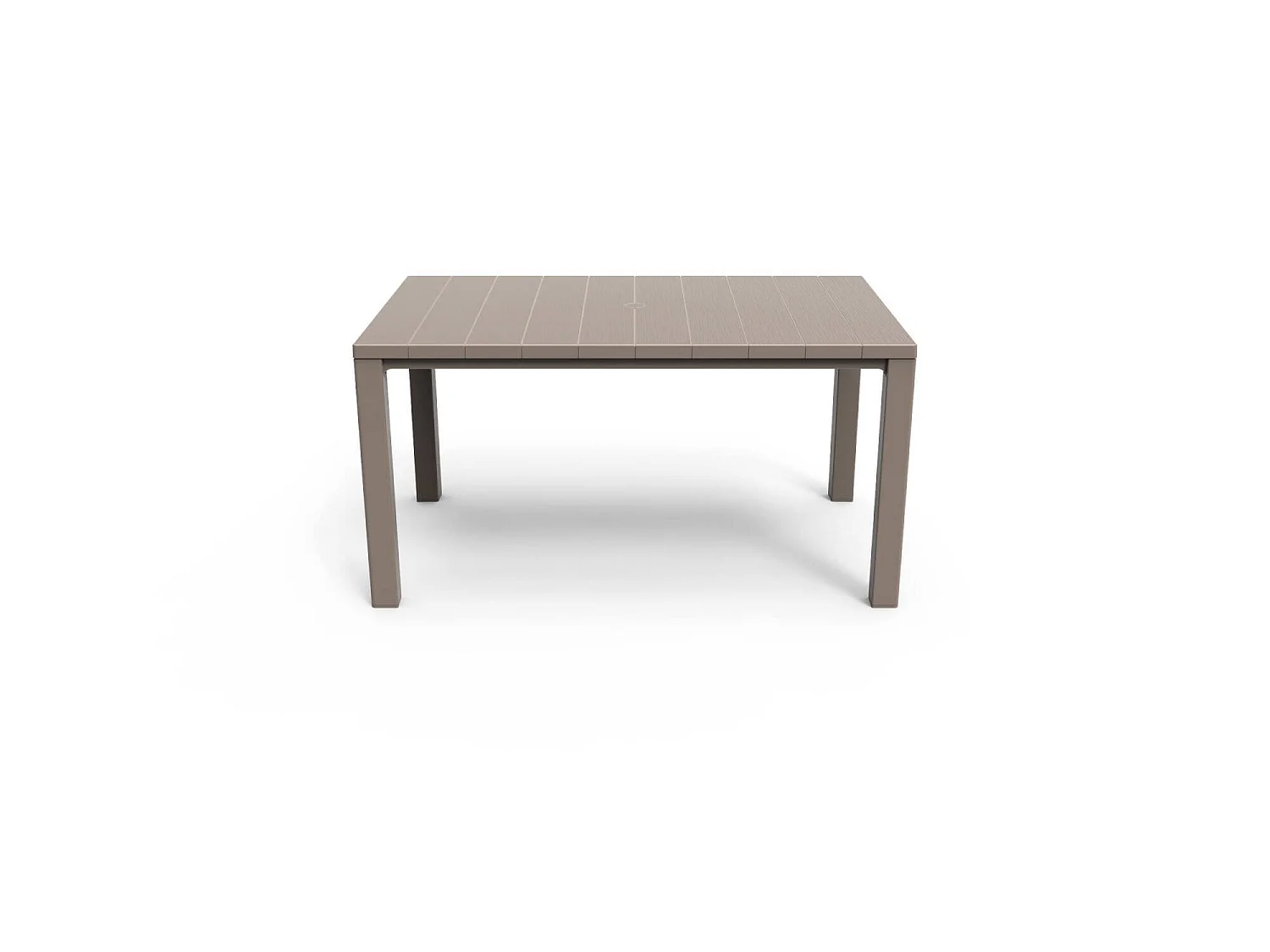 Table d'Extérieur Listowel, 6 Places, 90x147x75h cm Gris Taupe