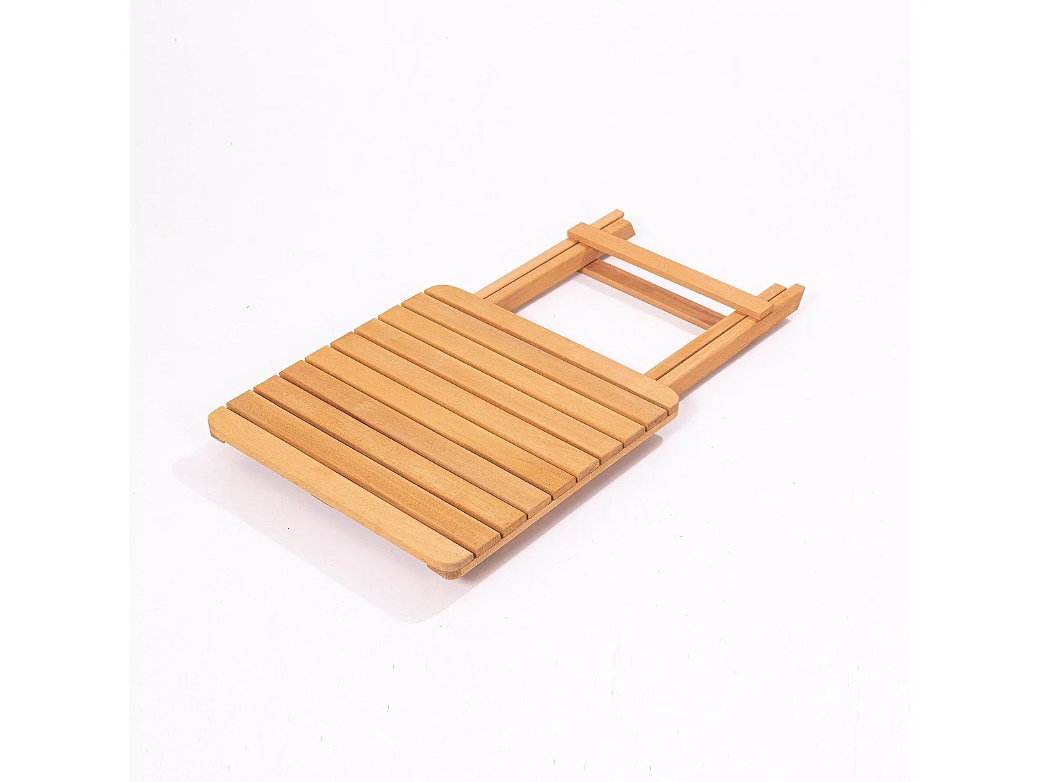 Table d'extérieur Stregna, 2 places, 50x50x72h cm Marron