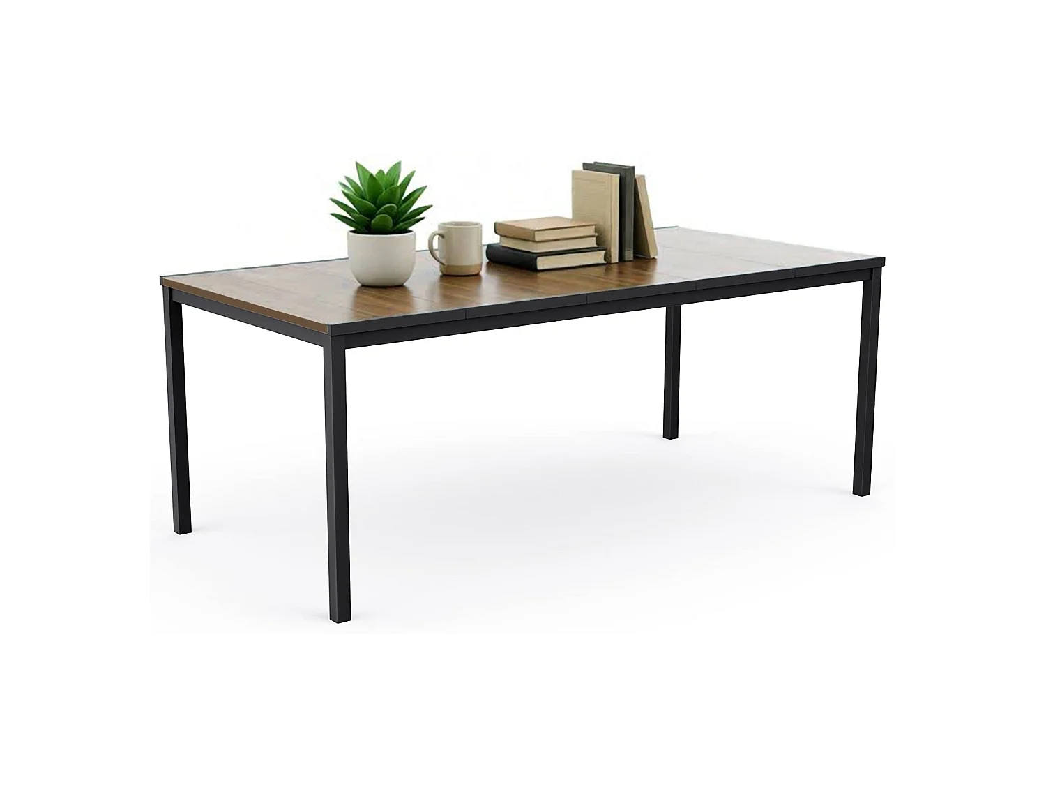 Table d'extérieur Sarnia, 8 places, 95x200x75h cm Noir Anthracite