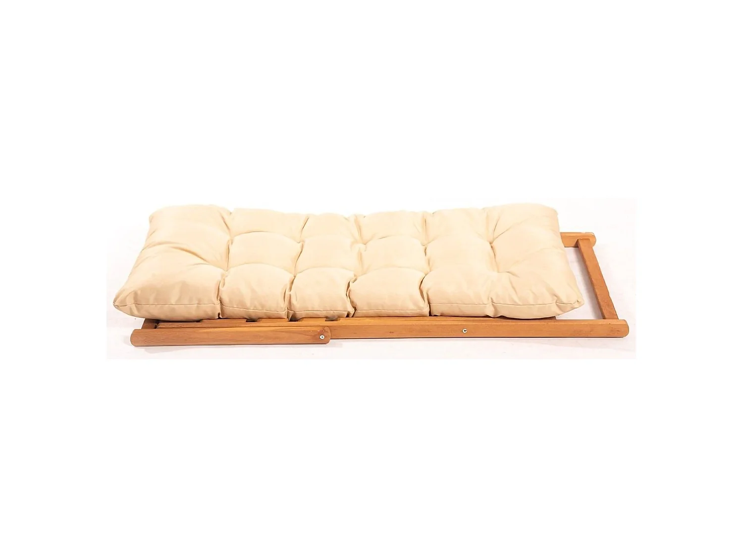 Chaise d'Extérieur Coghinas, Dossier Inclinable, Marron