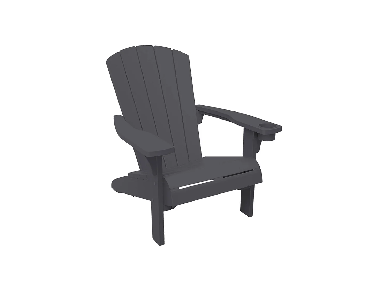 Chaise d'Extérieur Creston, une Chaise, Noir Anthracite