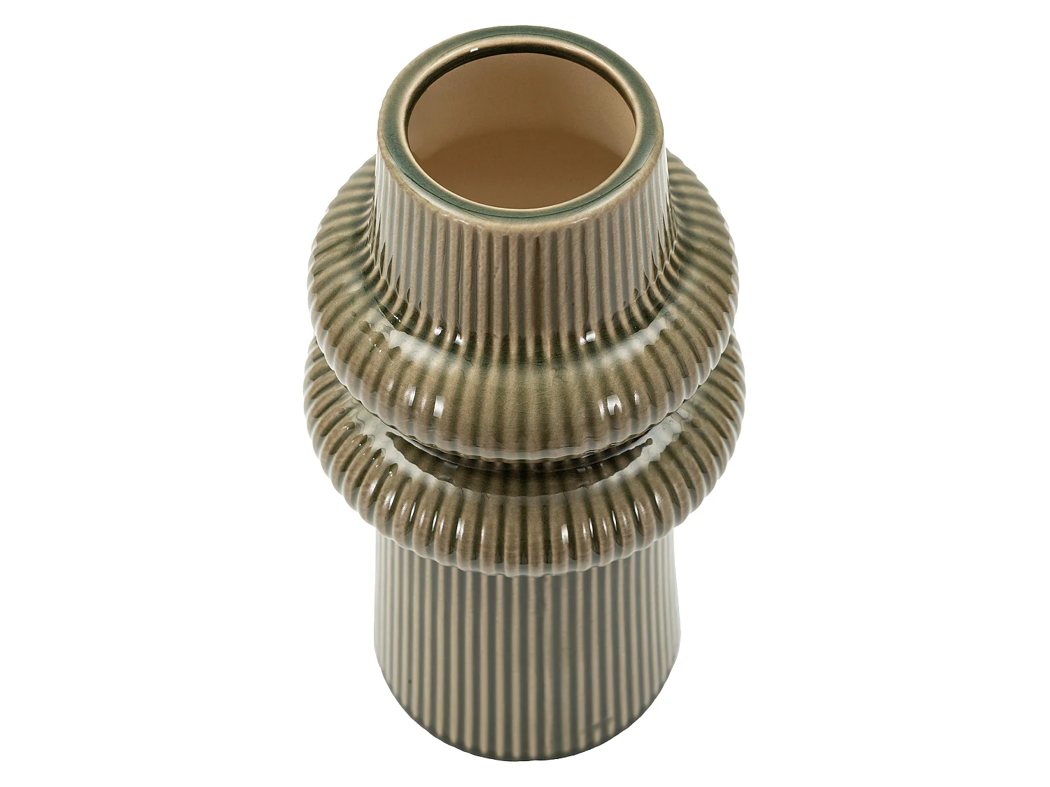 Vaso Gahare, Colore Struttura Nero, Marrone, Diametro 5.5 cm