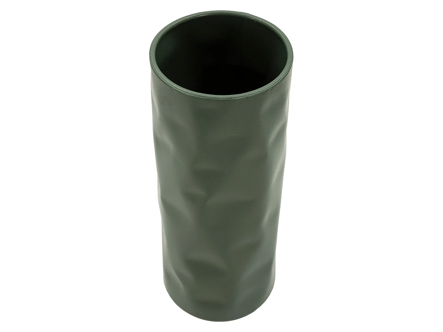 Vase Fasani, Finition Effet Matériau, Vert,
