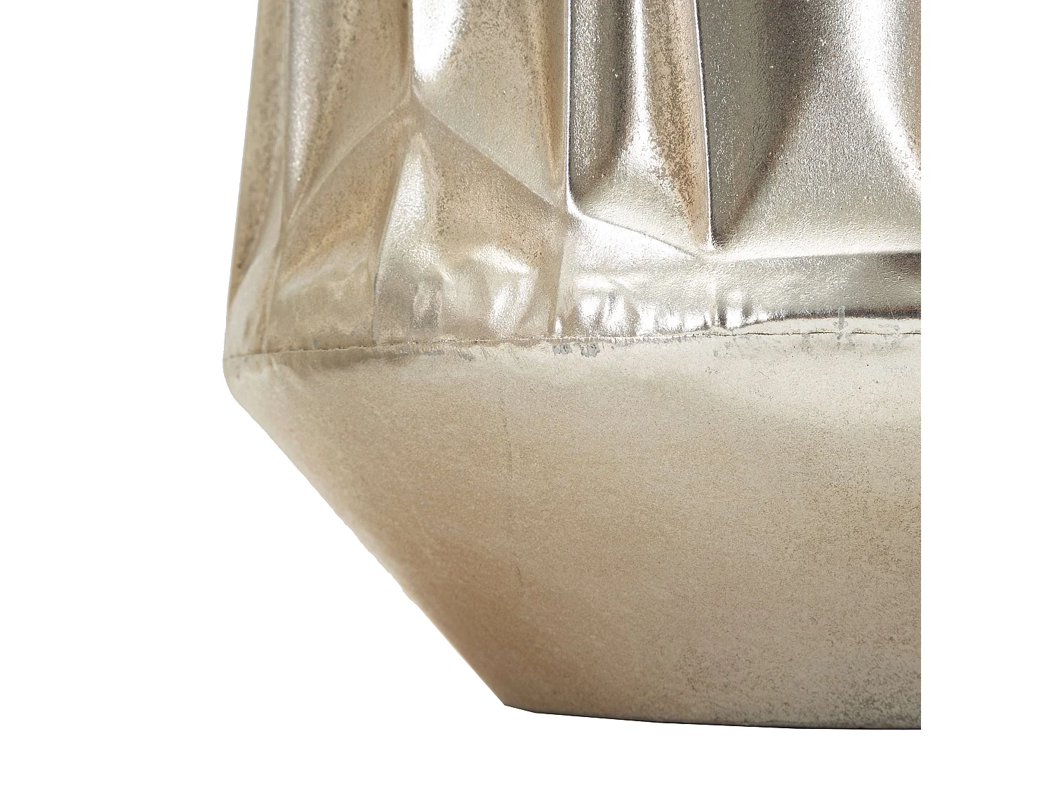 Vase Bapara, set de 3 vases, Argent,