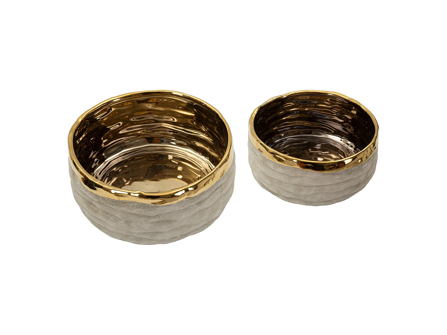 Vaso Leonar, Finitura Naturale, Beige, Colore Struttura oro