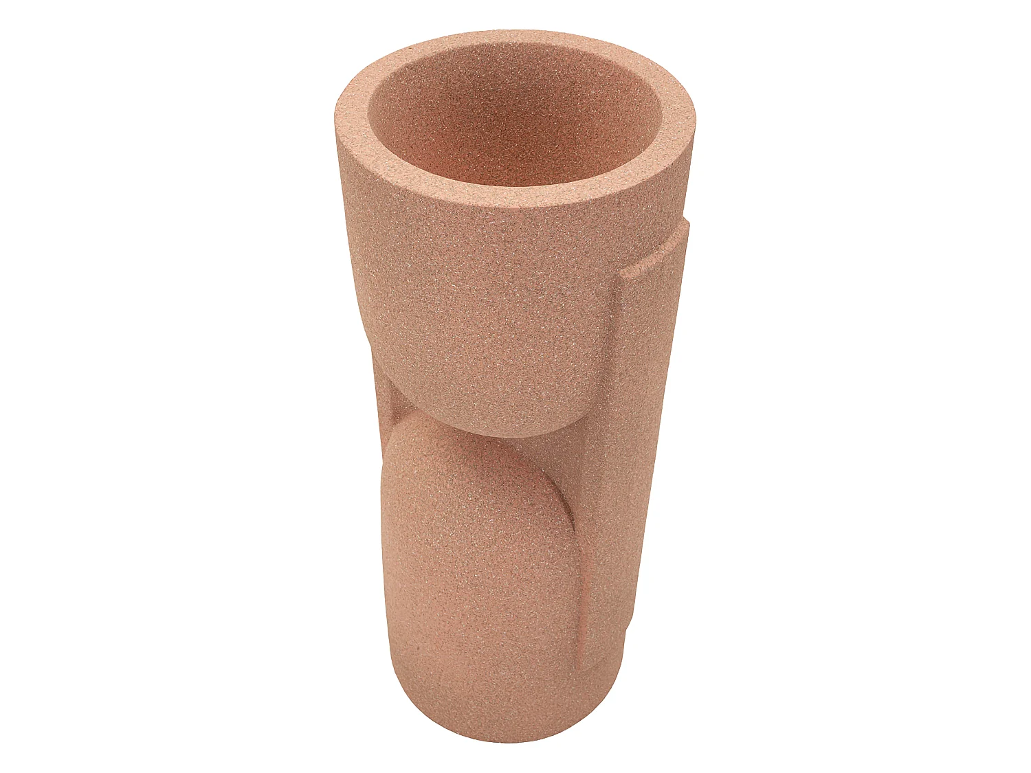 Vase Fatomi, Design Futuriste, Rose,