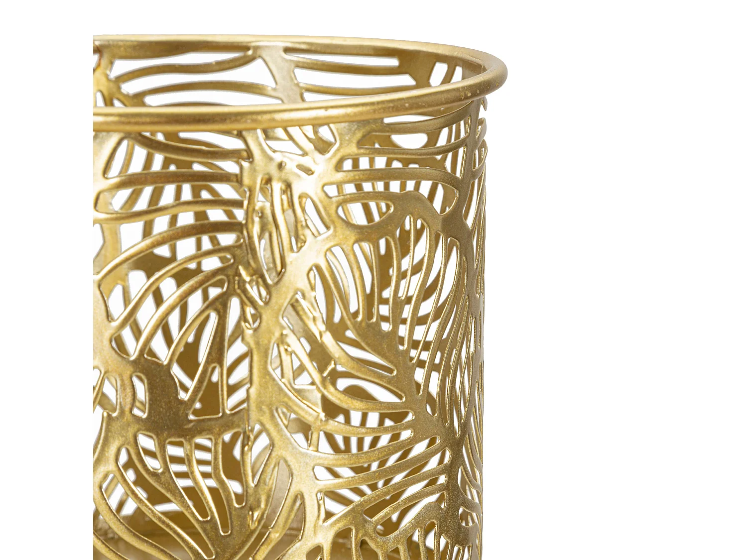 Vaso Aitut, set 2 Vasi, Portavasi Rimovibili, oro,