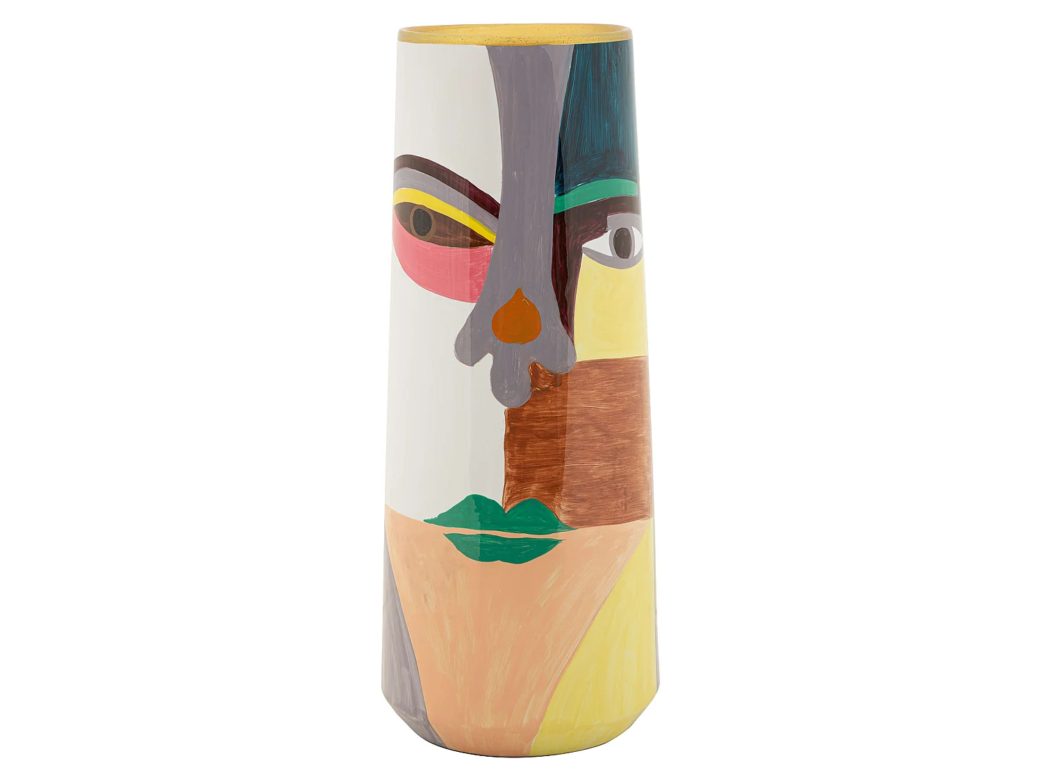 Vaso Manang, Disegno Moderno, Multicolore, Diametro 12 cm