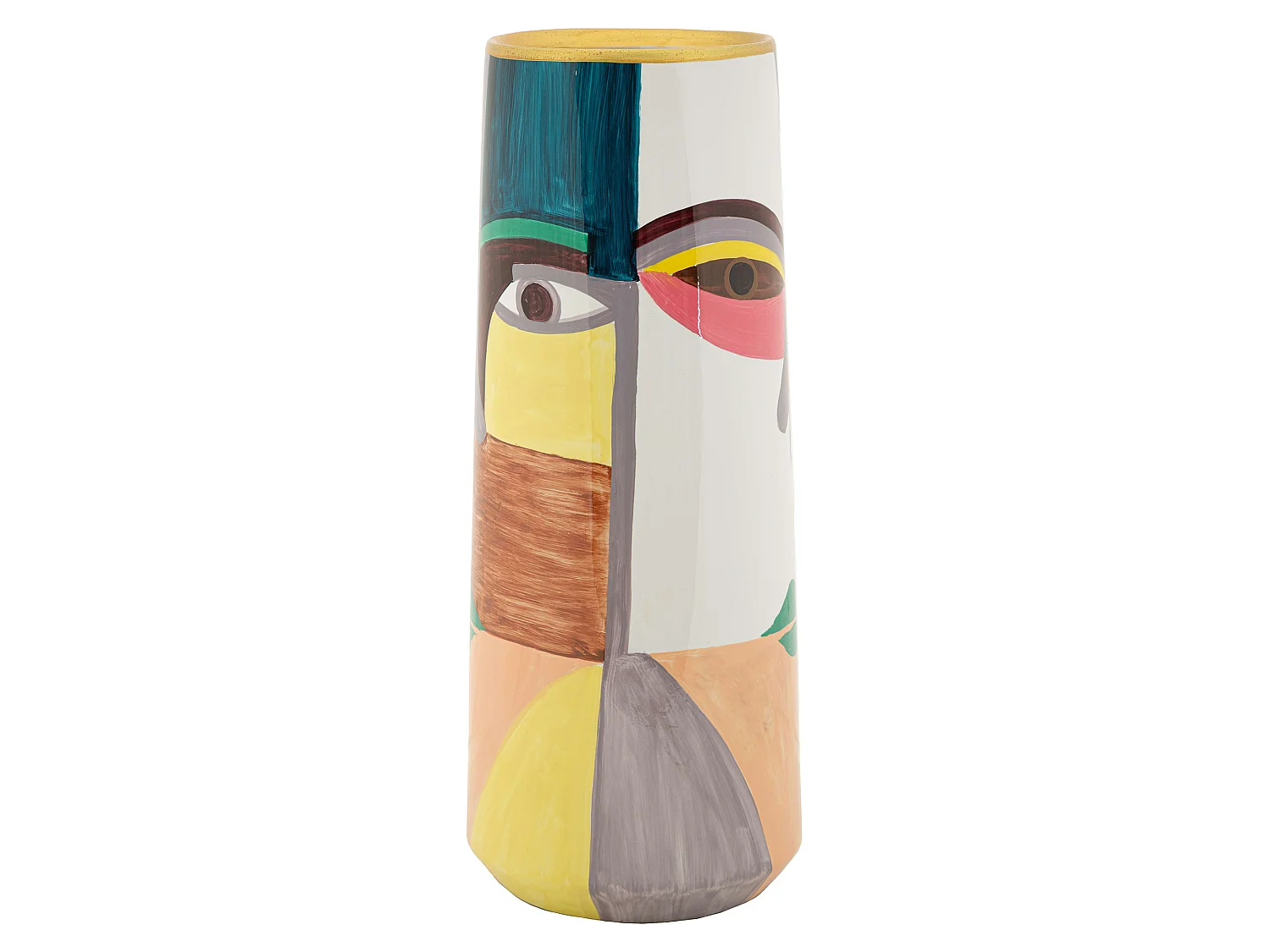 Vaso Manang, Disegno Moderno, Multicolore, Diametro 12 cm