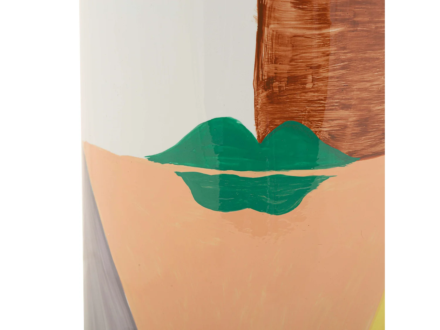 Vaso Manang, Disegno Moderno, Multicolore, Diametro 12 cm