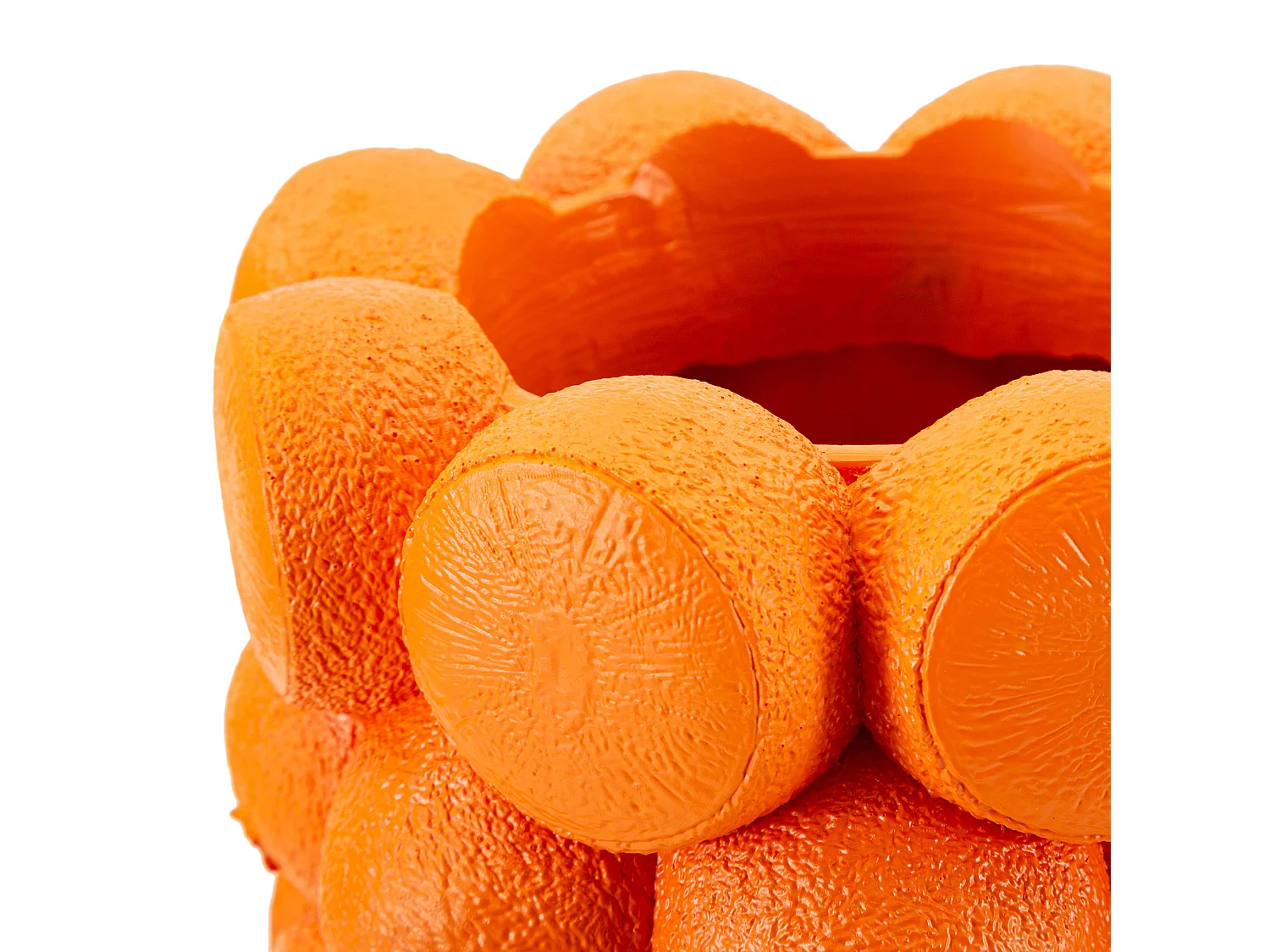 Vase Galikale, Motifs avec Oranges, Orange, Diamètre 13,5 cm