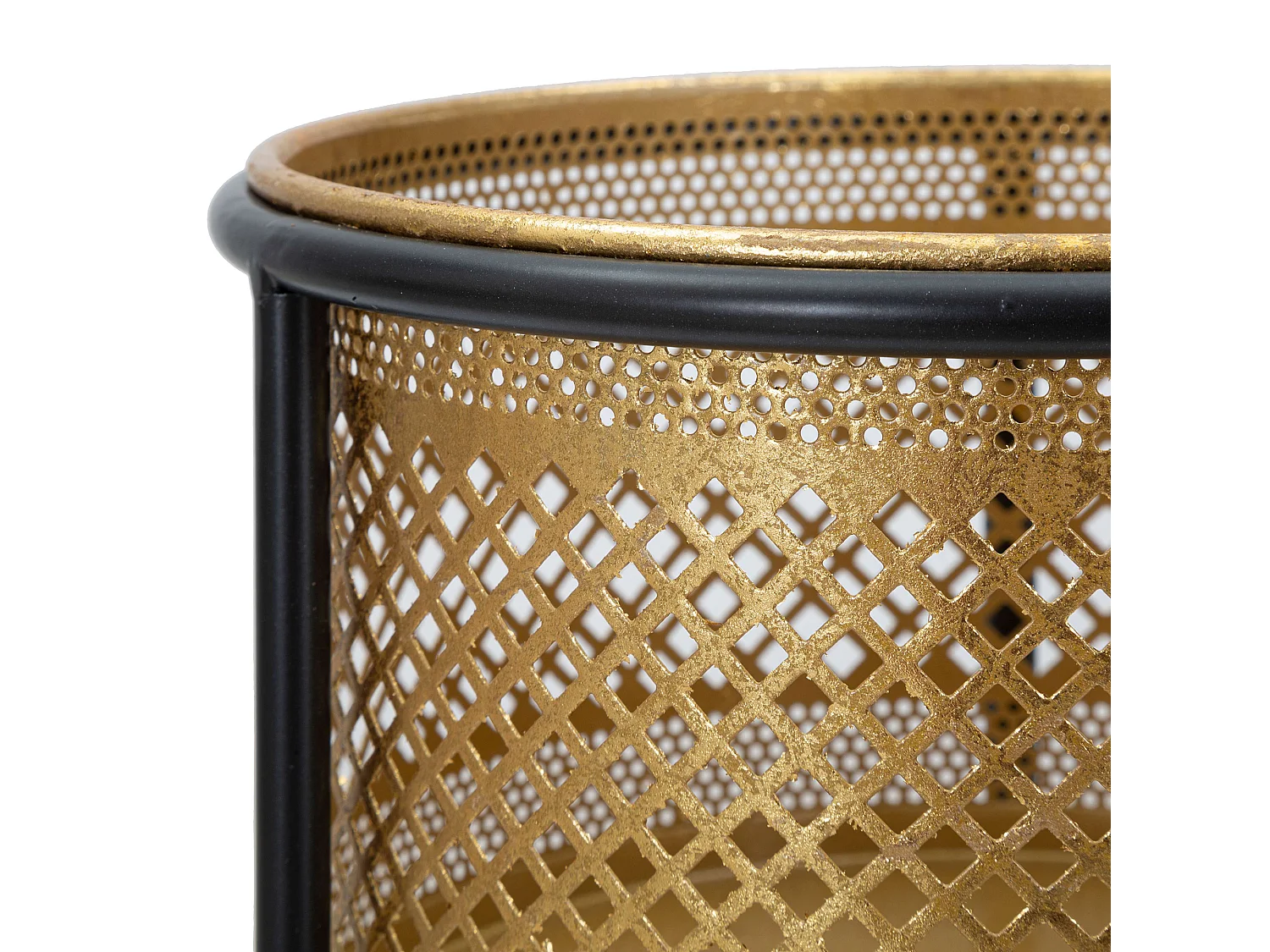 Vaso Juayua, Portavaso Rimovibile, oro, Colore Struttura Nero