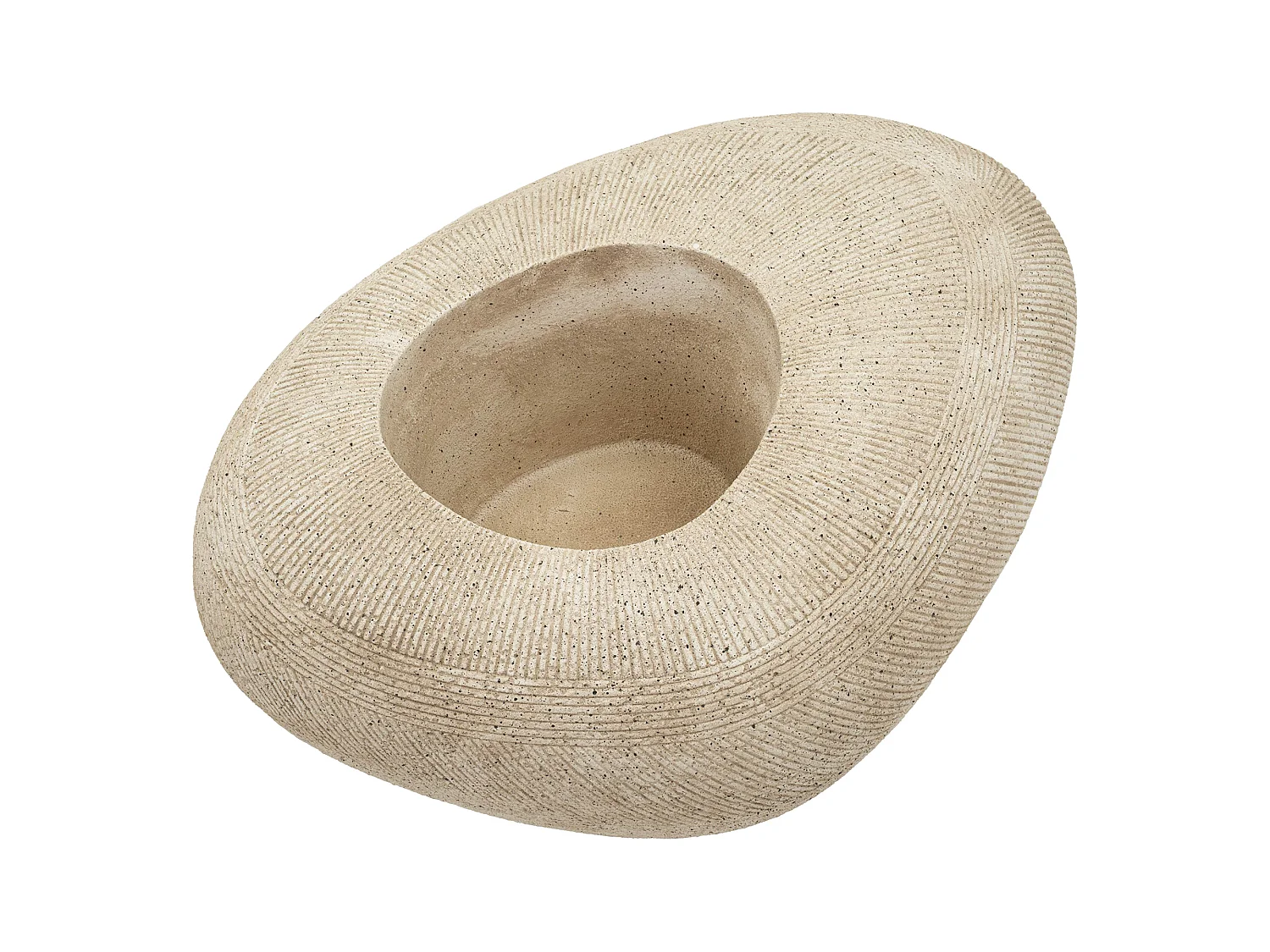 Vaso Gaga, Finitura Effetto Marmo, Bianco Marmo, Sfumatura Colore Struttura Marmo