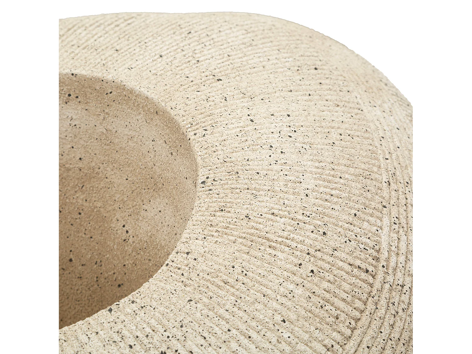 Vaso Gaga, Finitura Effetto Marmo, Bianco Marmo, Sfumatura Colore Struttura Marmo