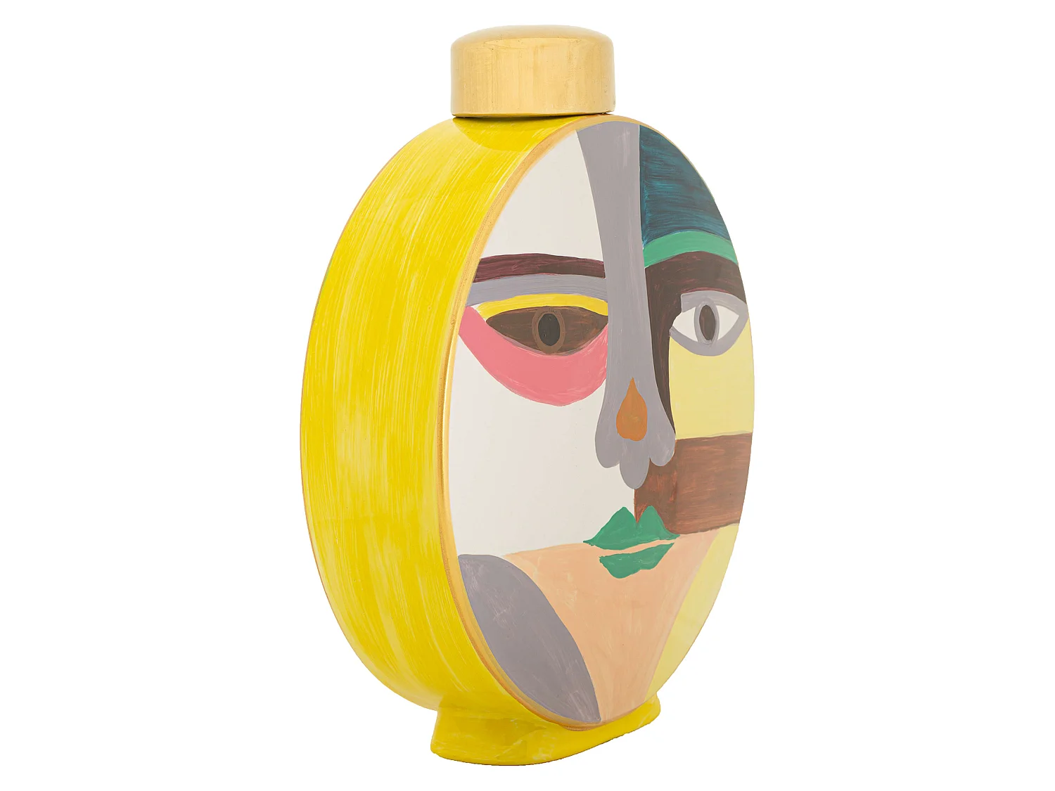 Vaso Basemo, Disegno Moderno, Multicolore, Diametro 5 cm