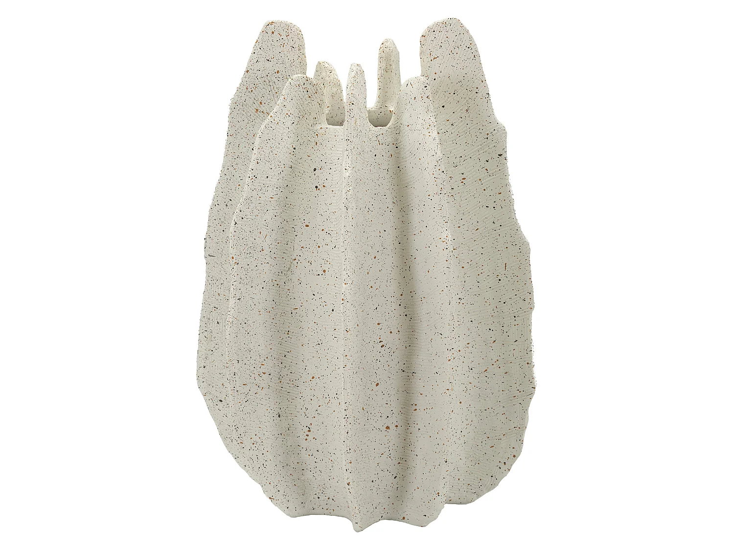 Vase Dabatori, Effet Marbre, Blanc Marbre, Diamètre 9 cm, Teinte Couleur Structure Marbre