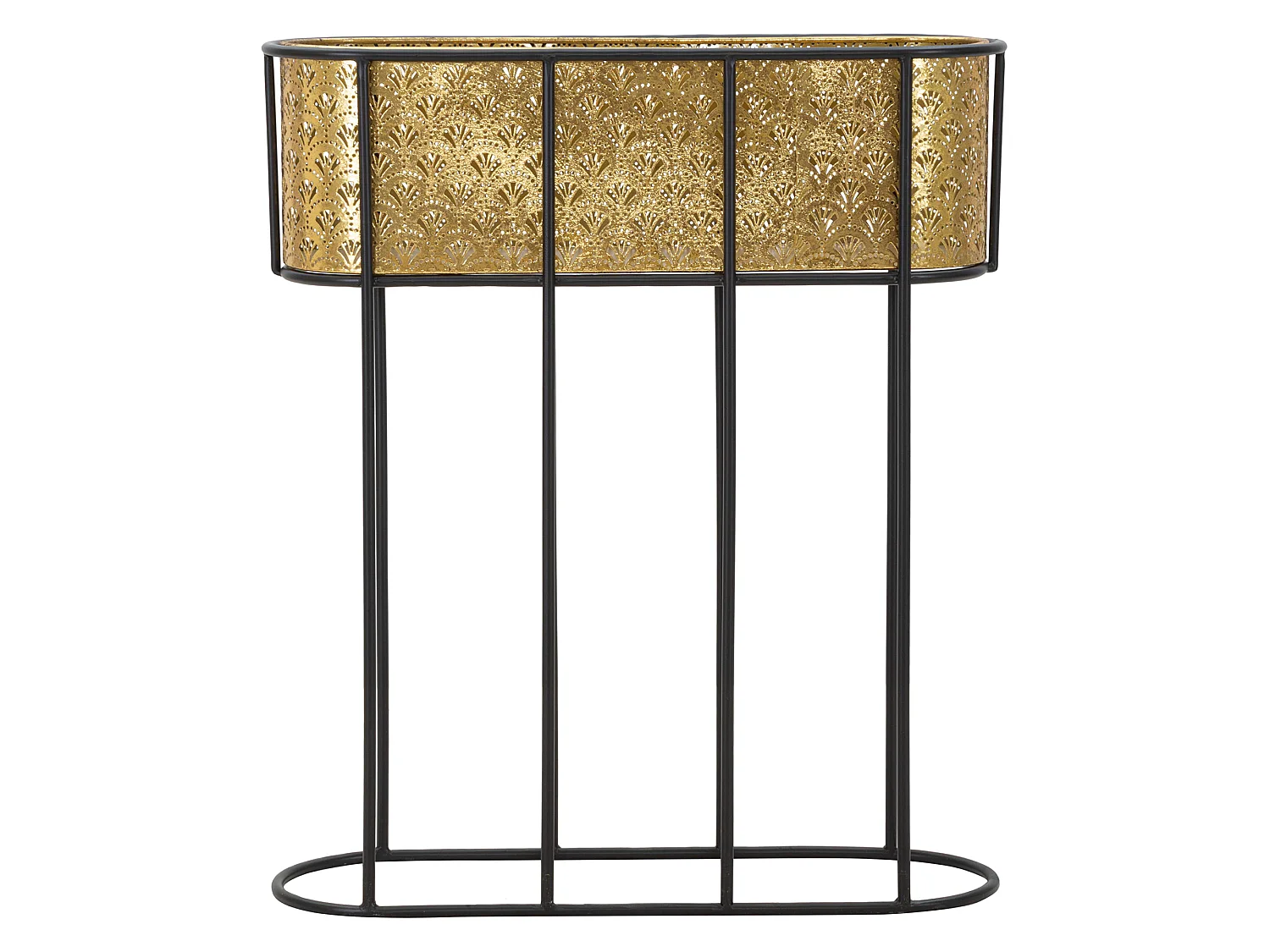 Vaso SanJuan, Portavaso Rimovibile, oro, Colore Struttura Nero