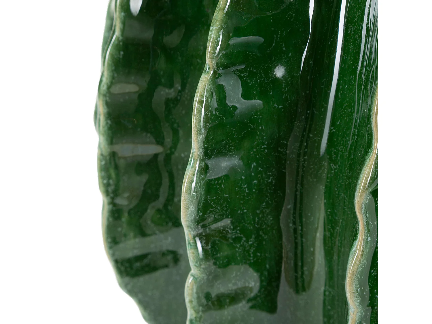 Vaso Fafamofa, Disegno con Cactus, Verde, Diametro 7.5 cm