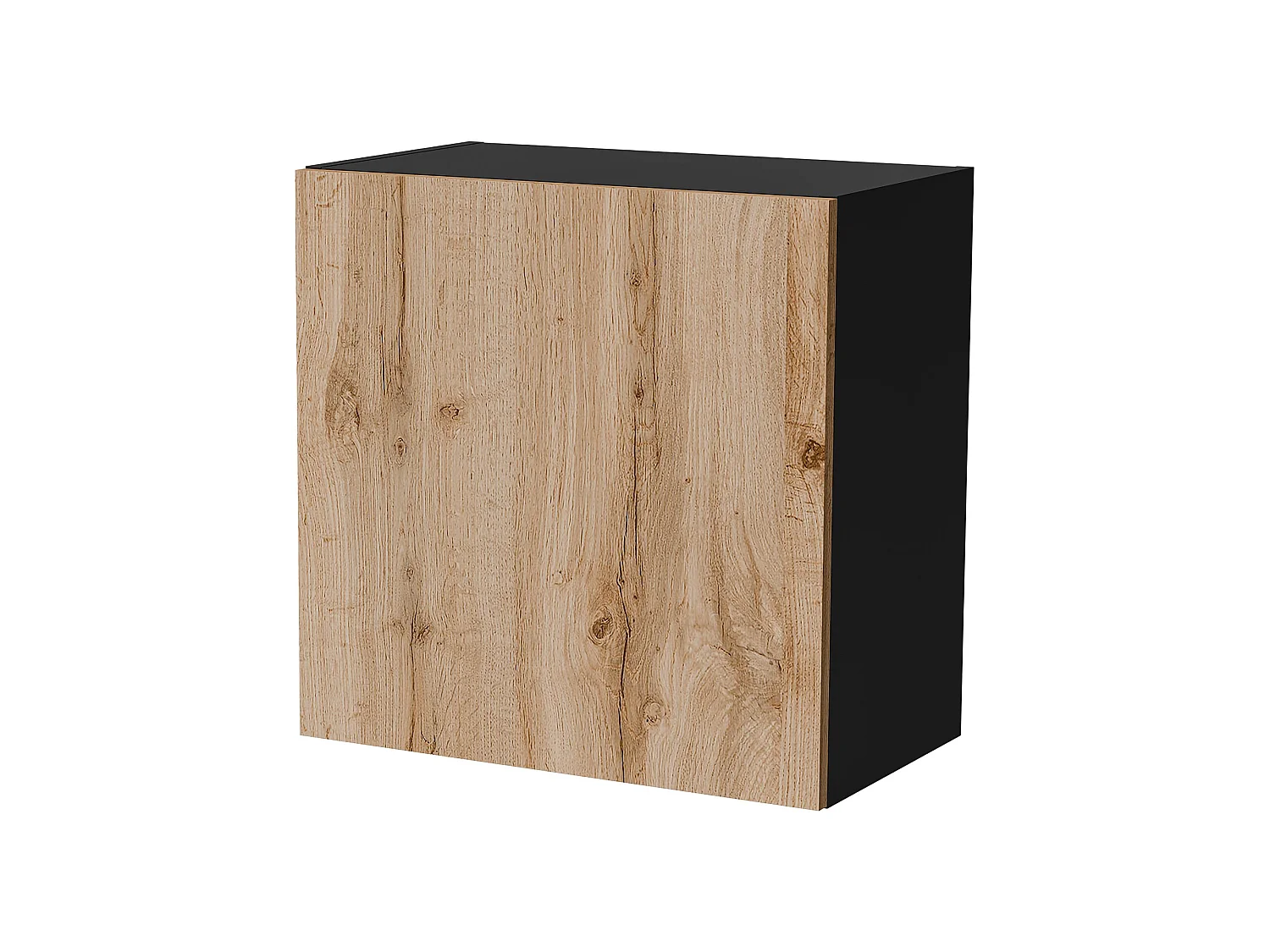 Mueble Colgante Treixedo, un Estante, 29.8x50h cm Negro Antracita