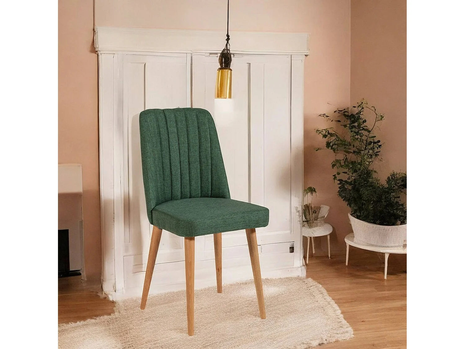 Sedia Cheleb, une chaise, marron