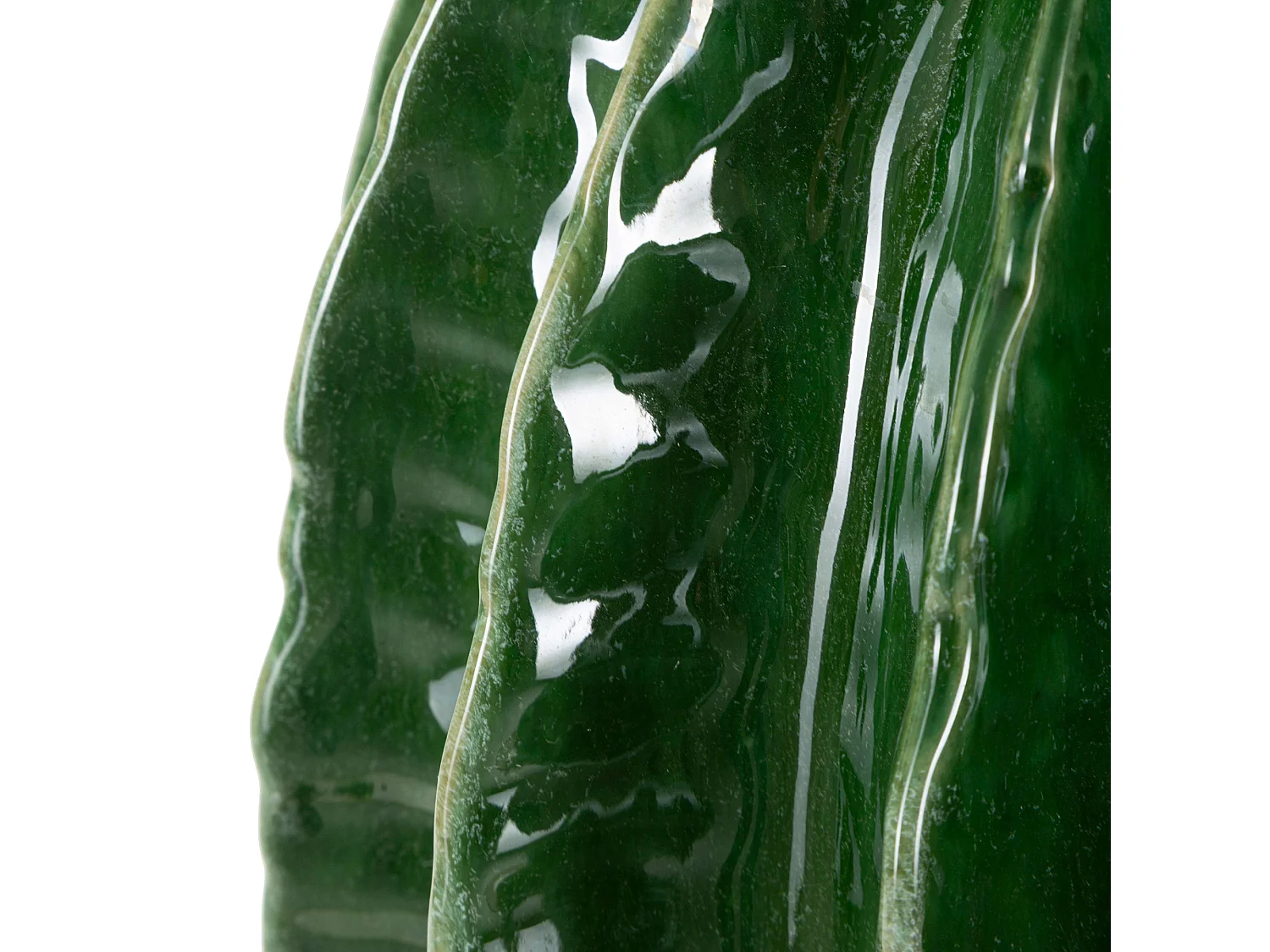 Vaso KohYao, Disegno con Cactus, Verde, Diametro 9 cm