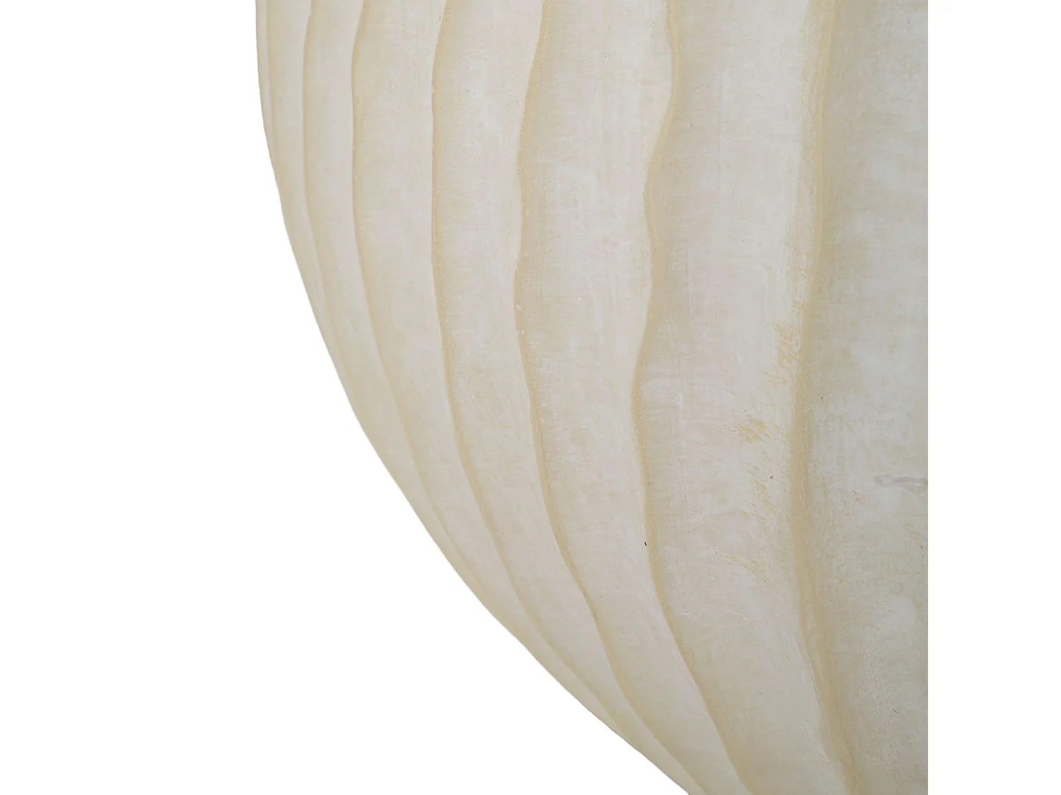 Vaso Famimiso, Texture Irregolare, Bianco Crema, Diametro 9.5 cm, Sfumatura Colore Struttura Crema