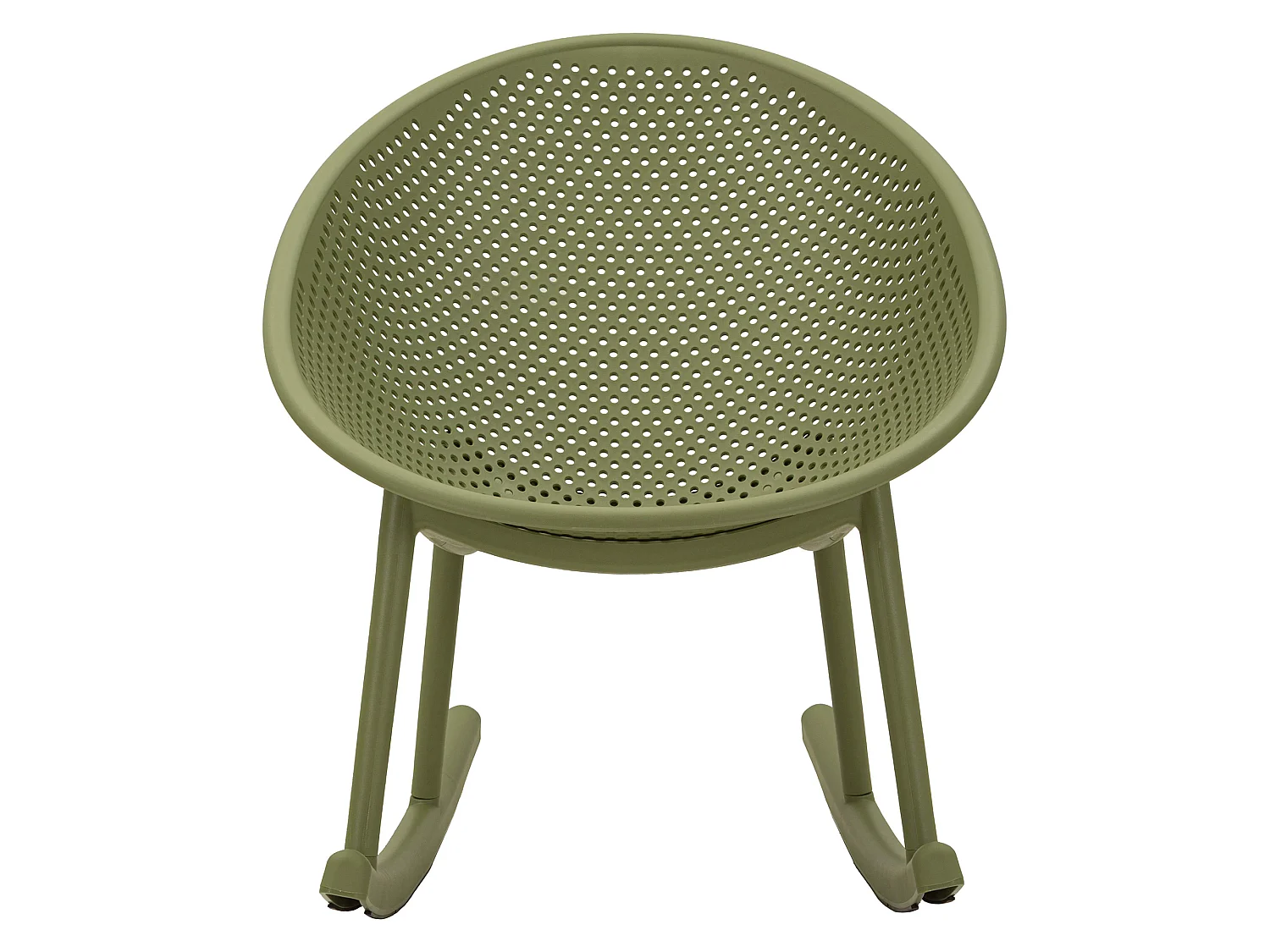 Sedia Phunt, Verde, a Dondolo, Adatto per Indoor/outdoor, Materiale Struttura in Plastica