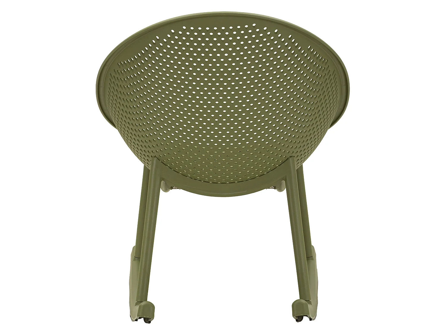 Sedia Phunt, Verde, a Dondolo, Adatto per Indoor/outdoor, Materiale Struttura in Plastica