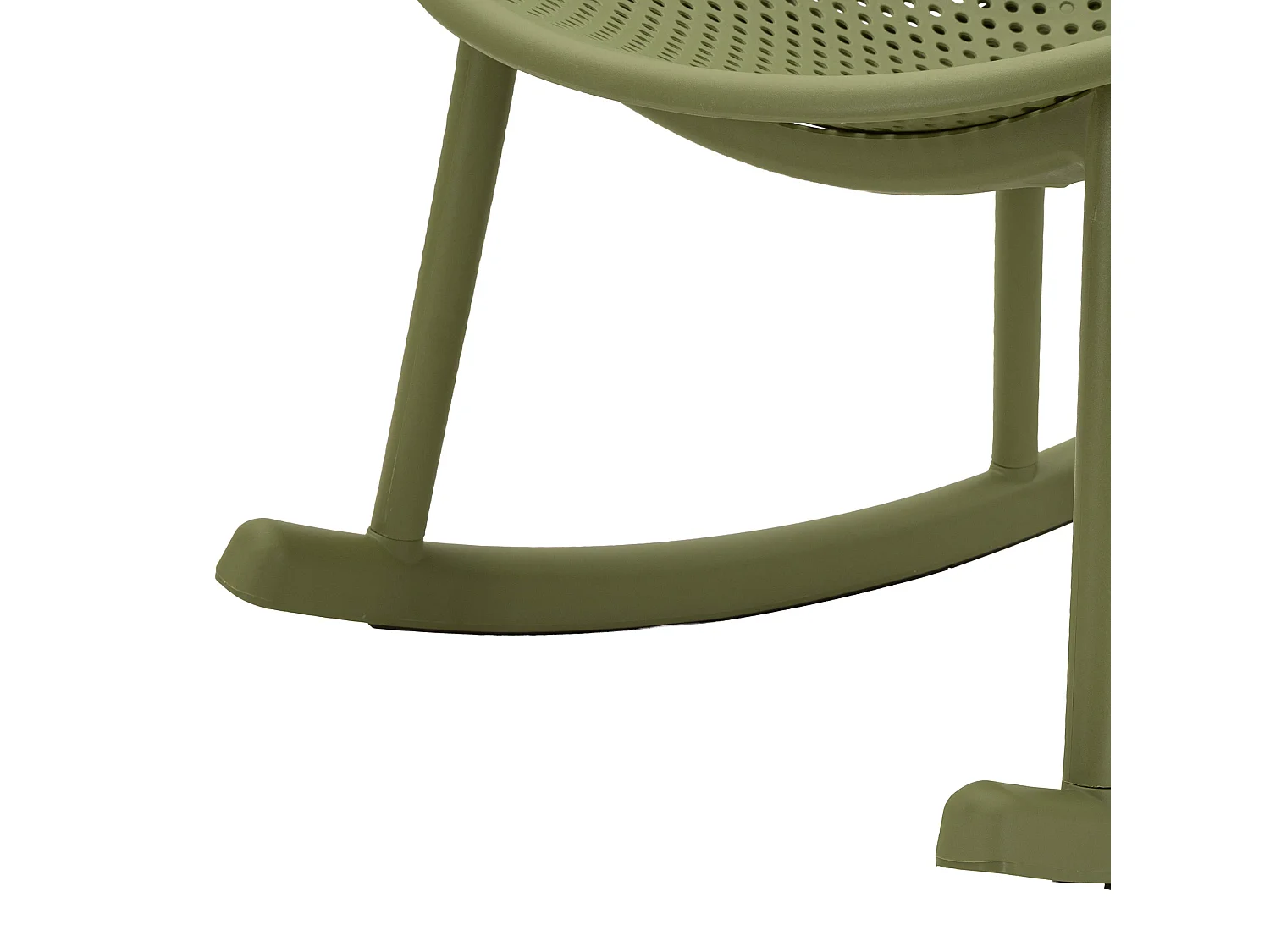 Sedia Phunt, Verde, a Dondolo, Adatto per Indoor/outdoor, Materiale Struttura in Plastica
