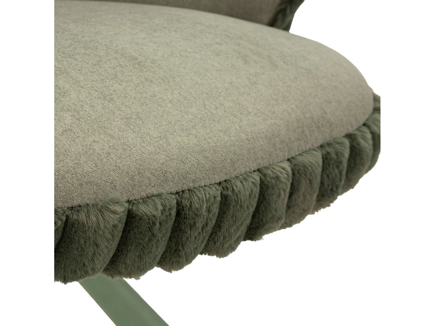 Sedia Zans, 2 Sedie, Verde, Imbottito, Materiale Struttura in Tessuto