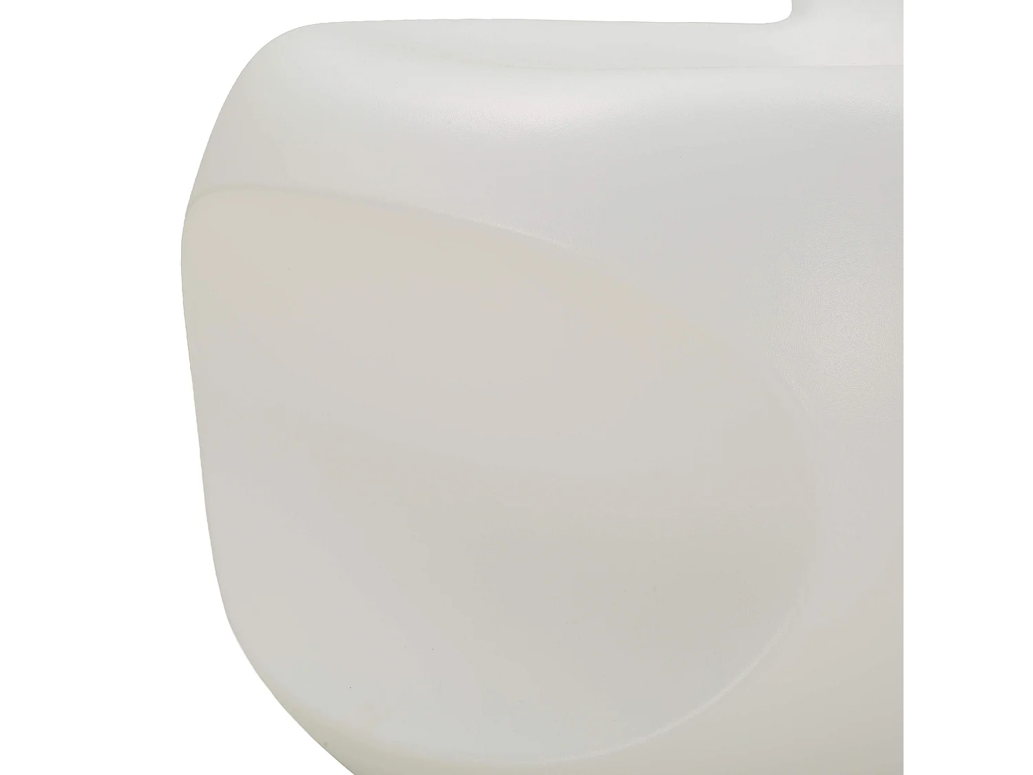 Chaise Mrauk, une Chaise, Blanche, Adaptée pour Intérieur/extérieur, Structure en Plastique