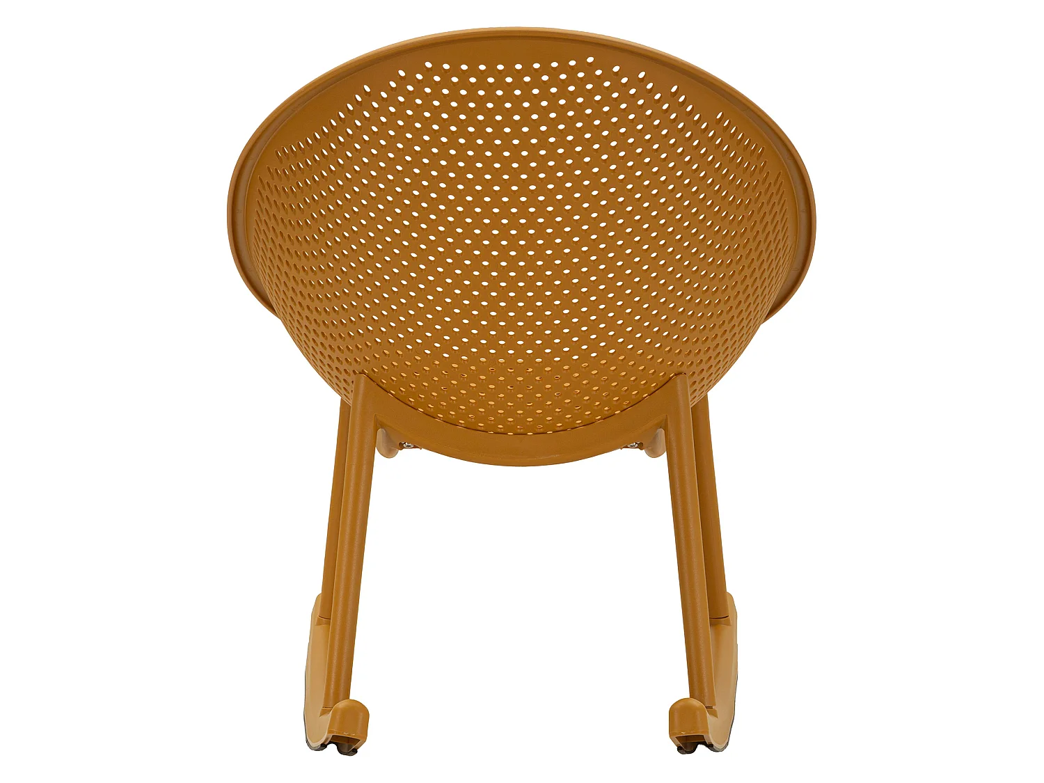 Sedia Phunt,  Arancione, a Dondolo, Adatto per Indoor/outdoor, Materiale Struttura in Plastica