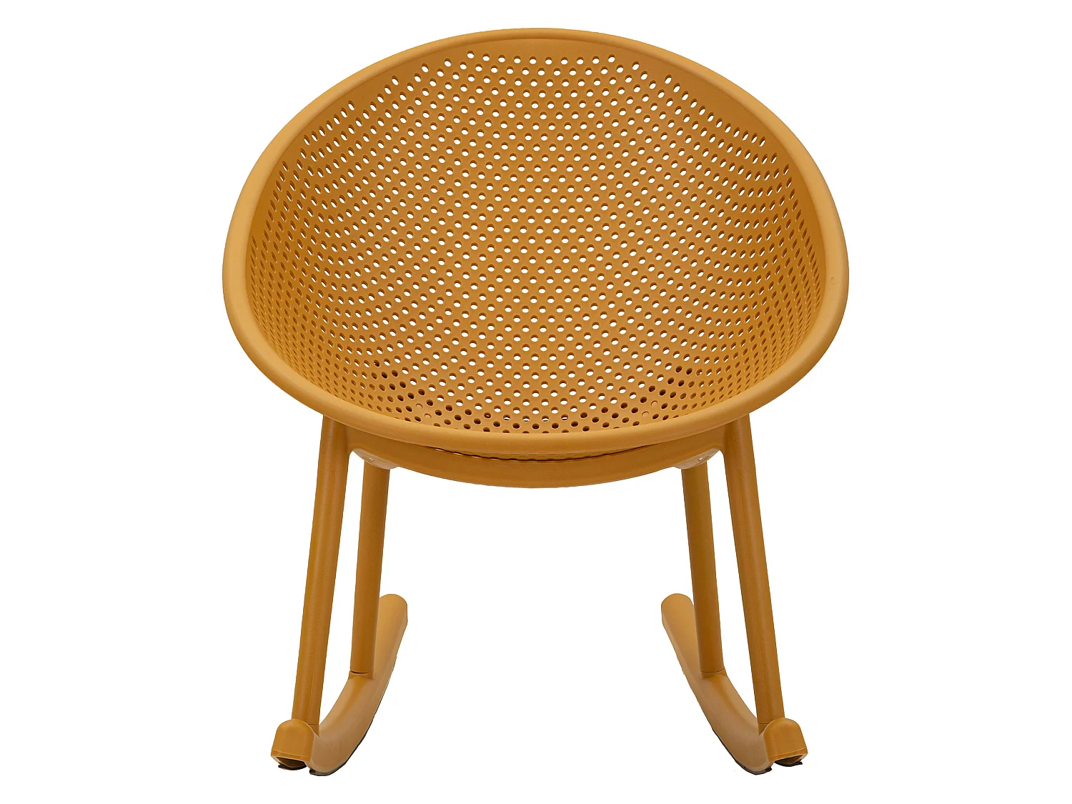 Sedia Phunt,  Arancione, a Dondolo, Adatto per Indoor/outdoor, Materiale Struttura in Plastica