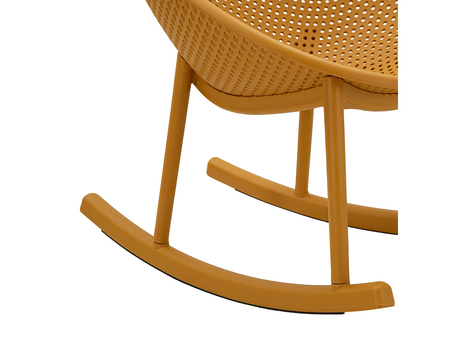 Sedia Phunt,  Arancione, a Dondolo, Adatto per Indoor/outdoor, Materiale Struttura in Plastica