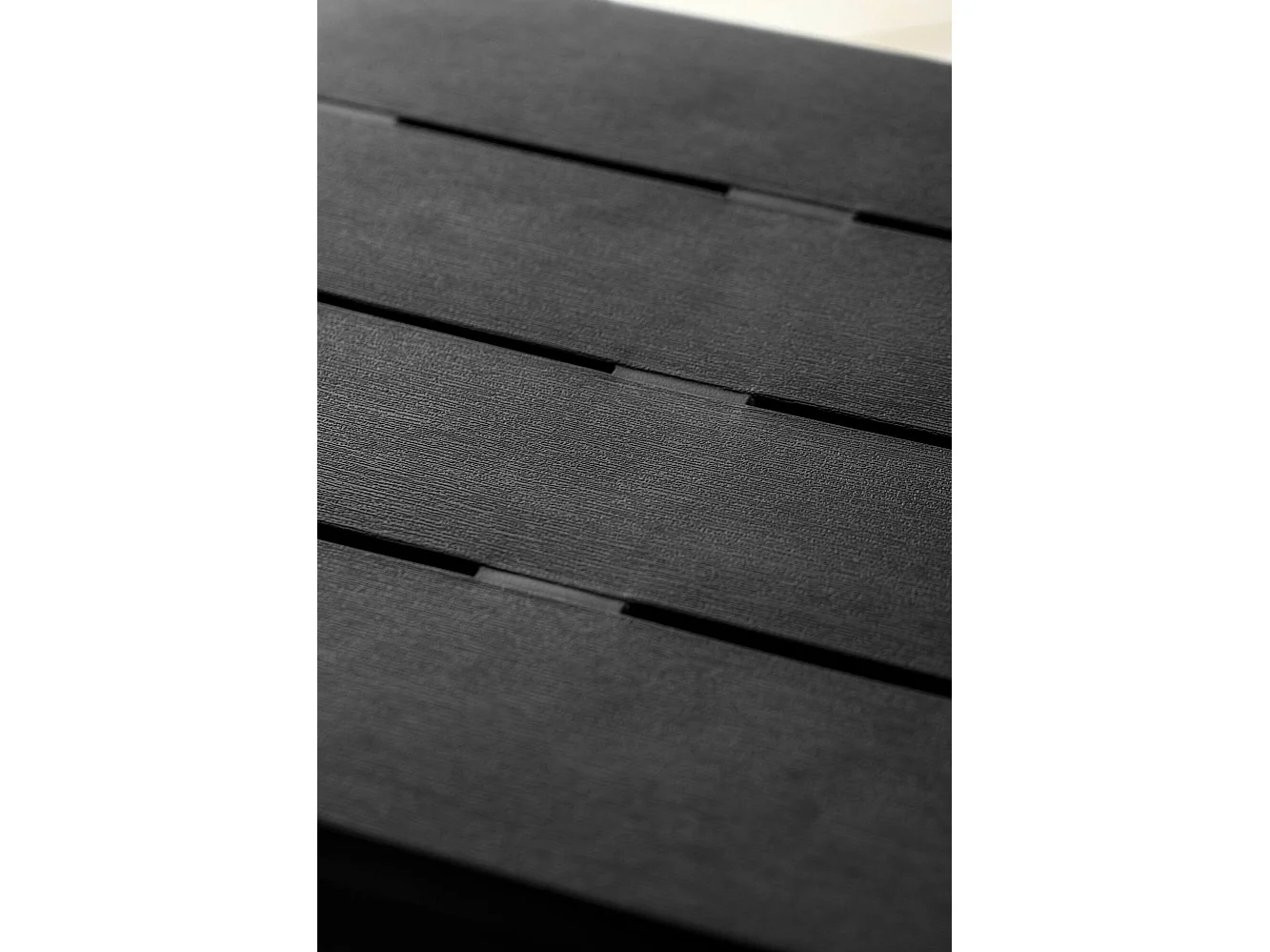 Tavolino da Esterno Cornwall, 4 Posti, 40.5x40.5x52h cm Nero Antracite