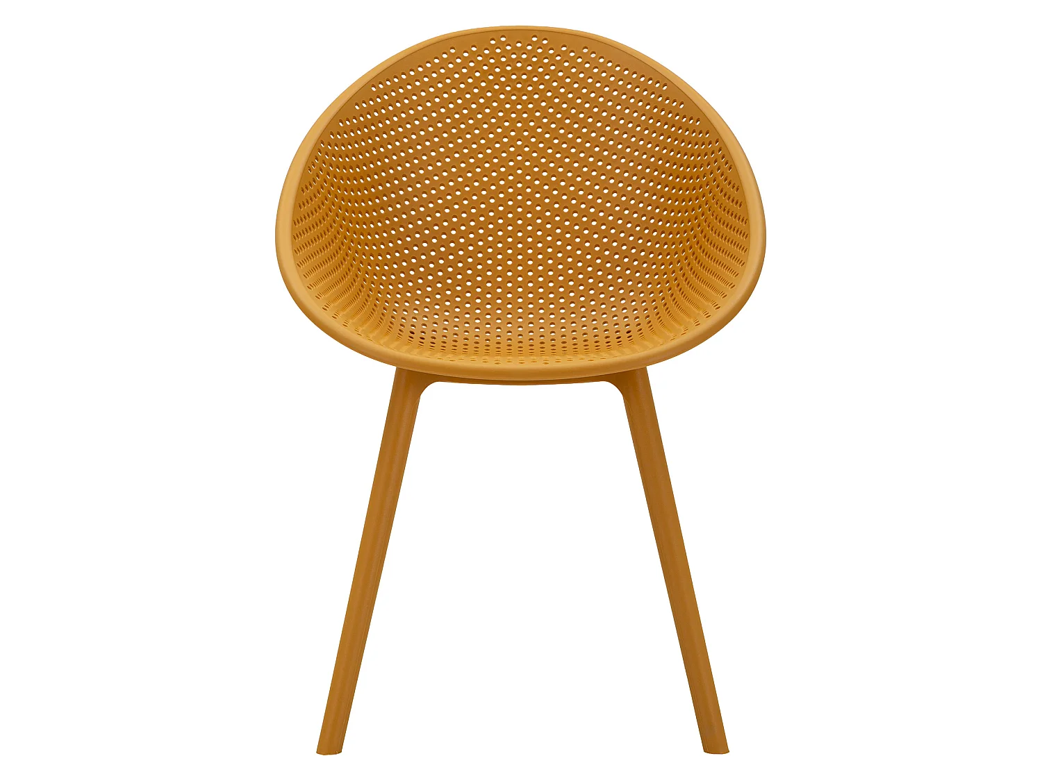 Chaise Tansen, 2 Chaises, Orange, Pour Intérieur/Extérieur, Structure en Plastique