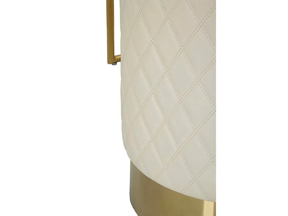 Coiffeuse Guidobono, Structure Métal, 40x120x75h cm or, Meuble de Maquillage