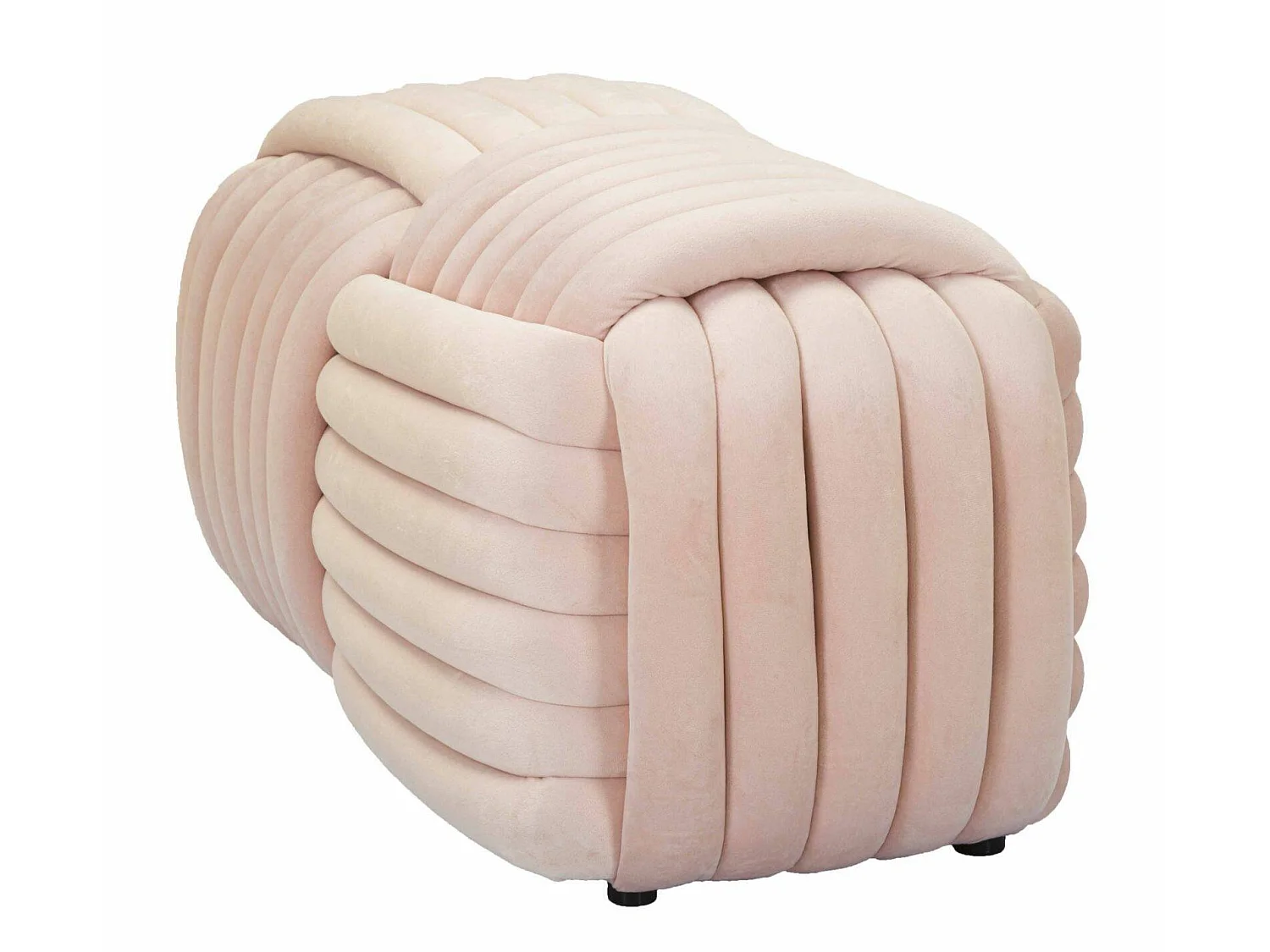 Banc Calcea, 45x90x45h cm Rose