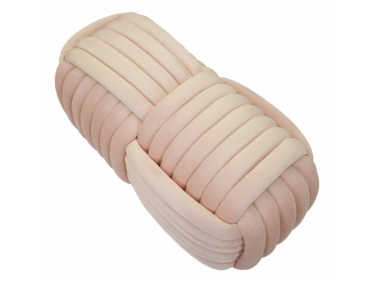 Banc Calcea, 45x90x45h cm Rose