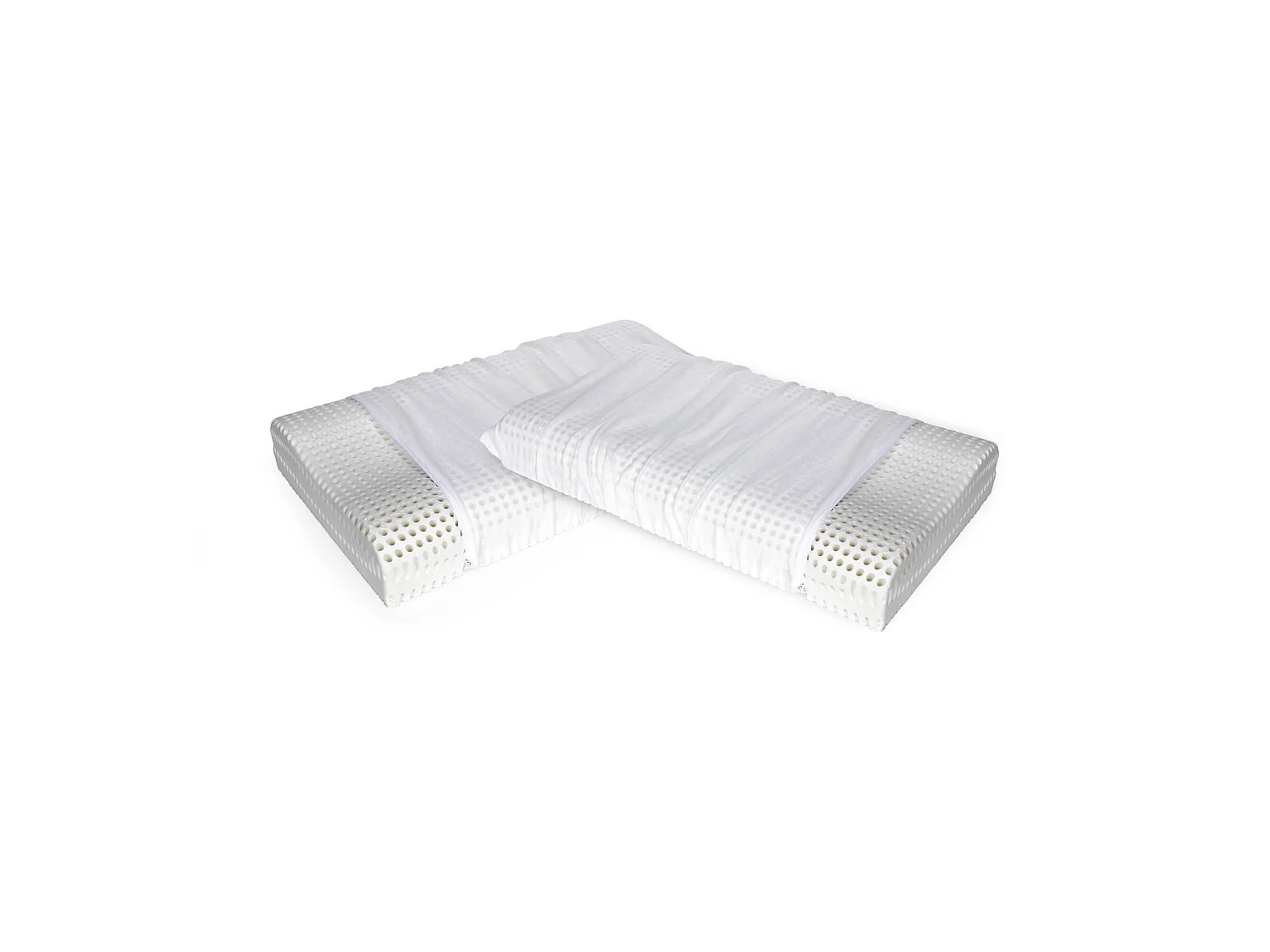 Guanciale Stevia, Sfoderabile Made in Italy, 12h cm Bianco