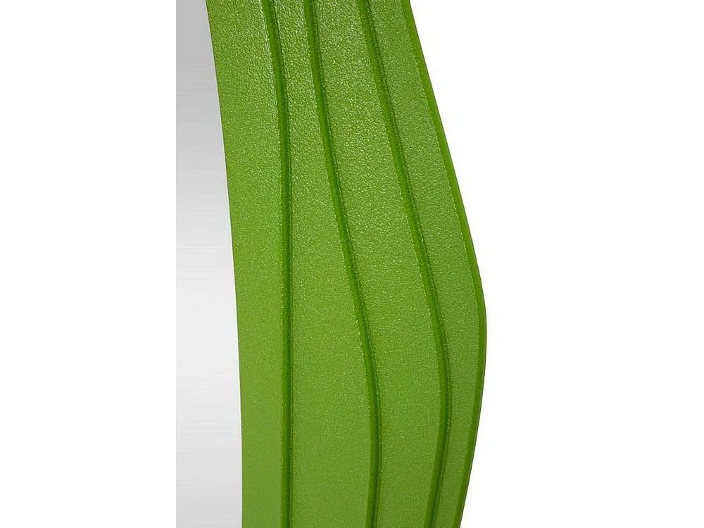Miroir Pregola, Structure en Bois Nobilité, 4x165h cm Vert