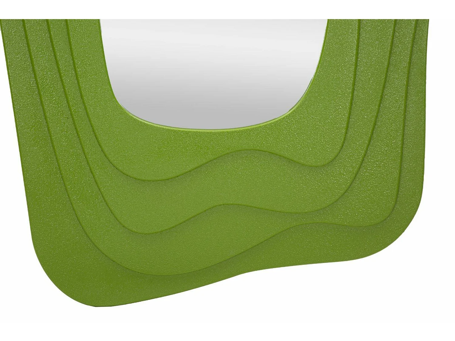 Miroir Pregola, Structure en Bois Nobilité, 4x165h cm Vert