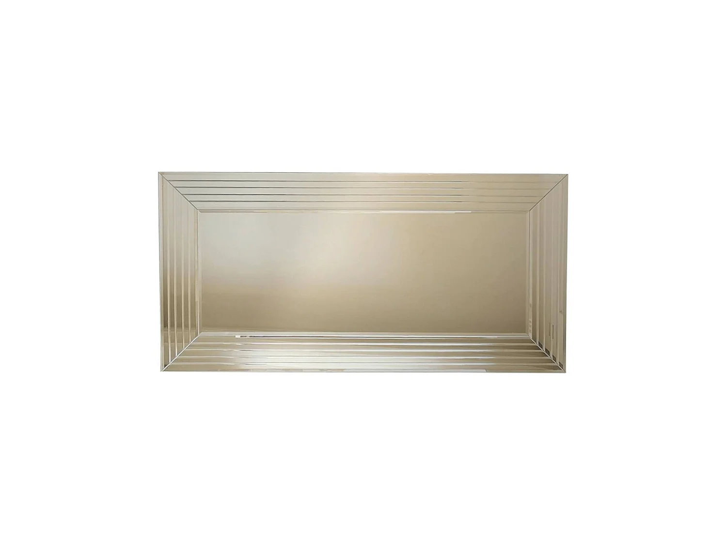 Miroir Cavezzo, Forme Rectangulaire, 2,2x65h cm Argent