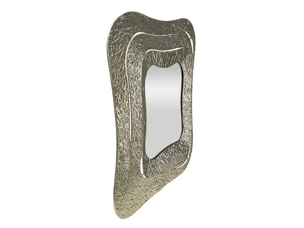 Miroir Casella, Structure Métallique, 7x79h cm Argent
