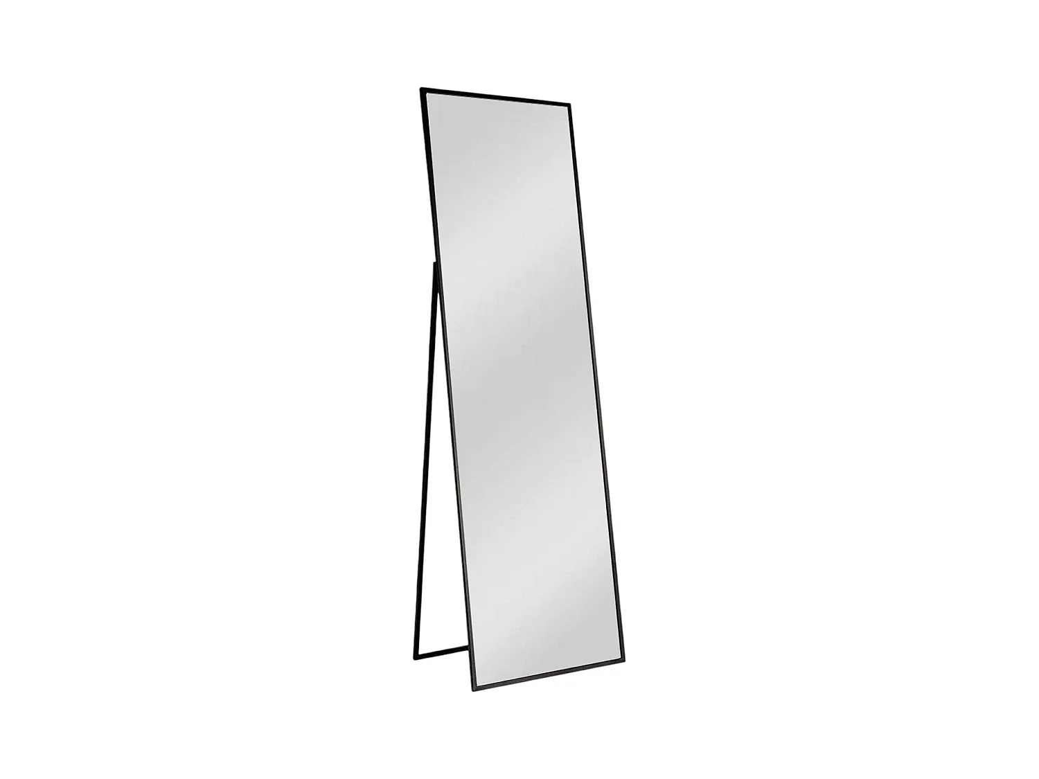 Miroir Ronzone, Forme Rectangulaire, 60x170h cm Noir