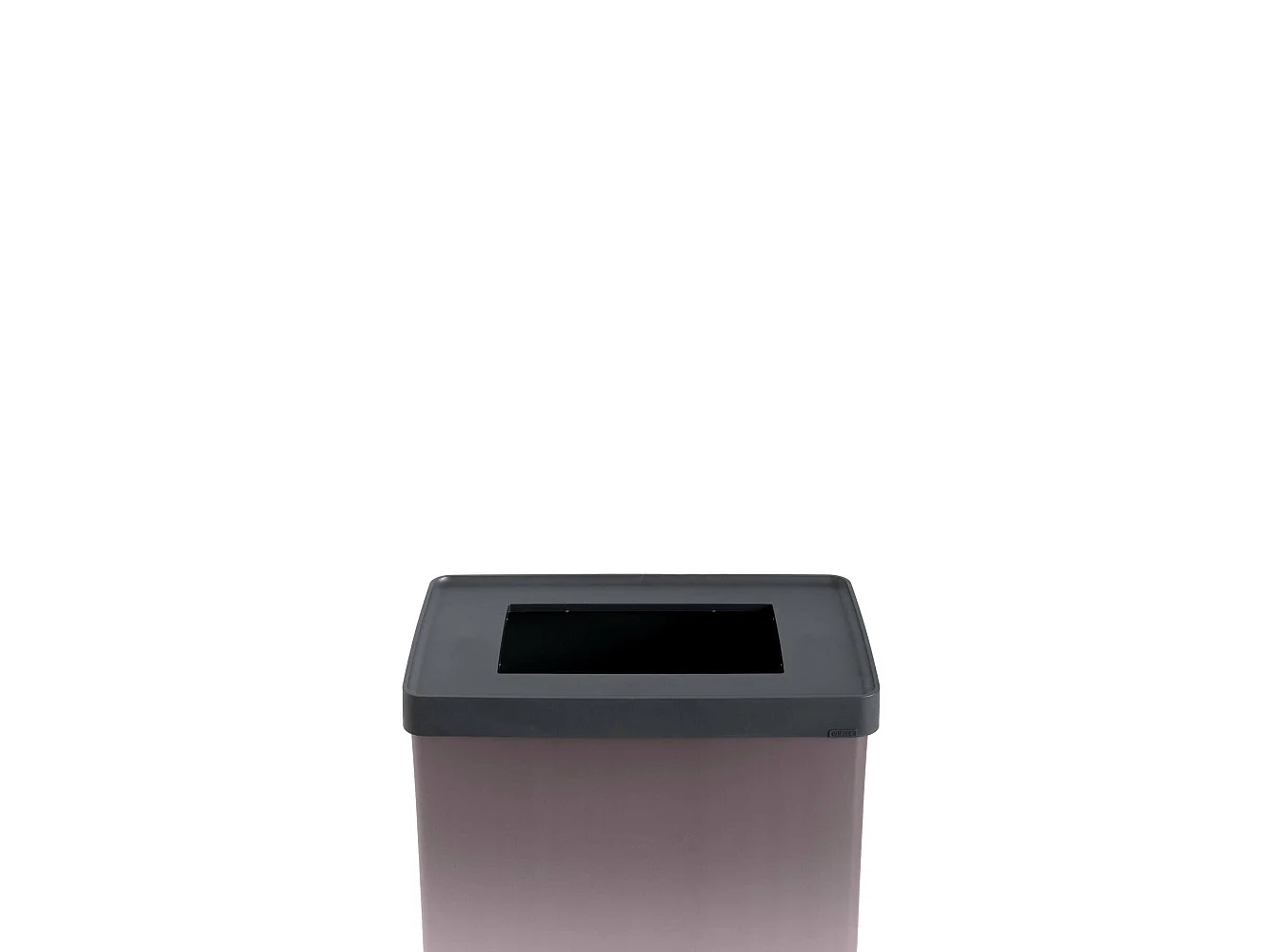 Poubelle Longueuil, Capacité 54 L, 27x44x69h cm Marron
