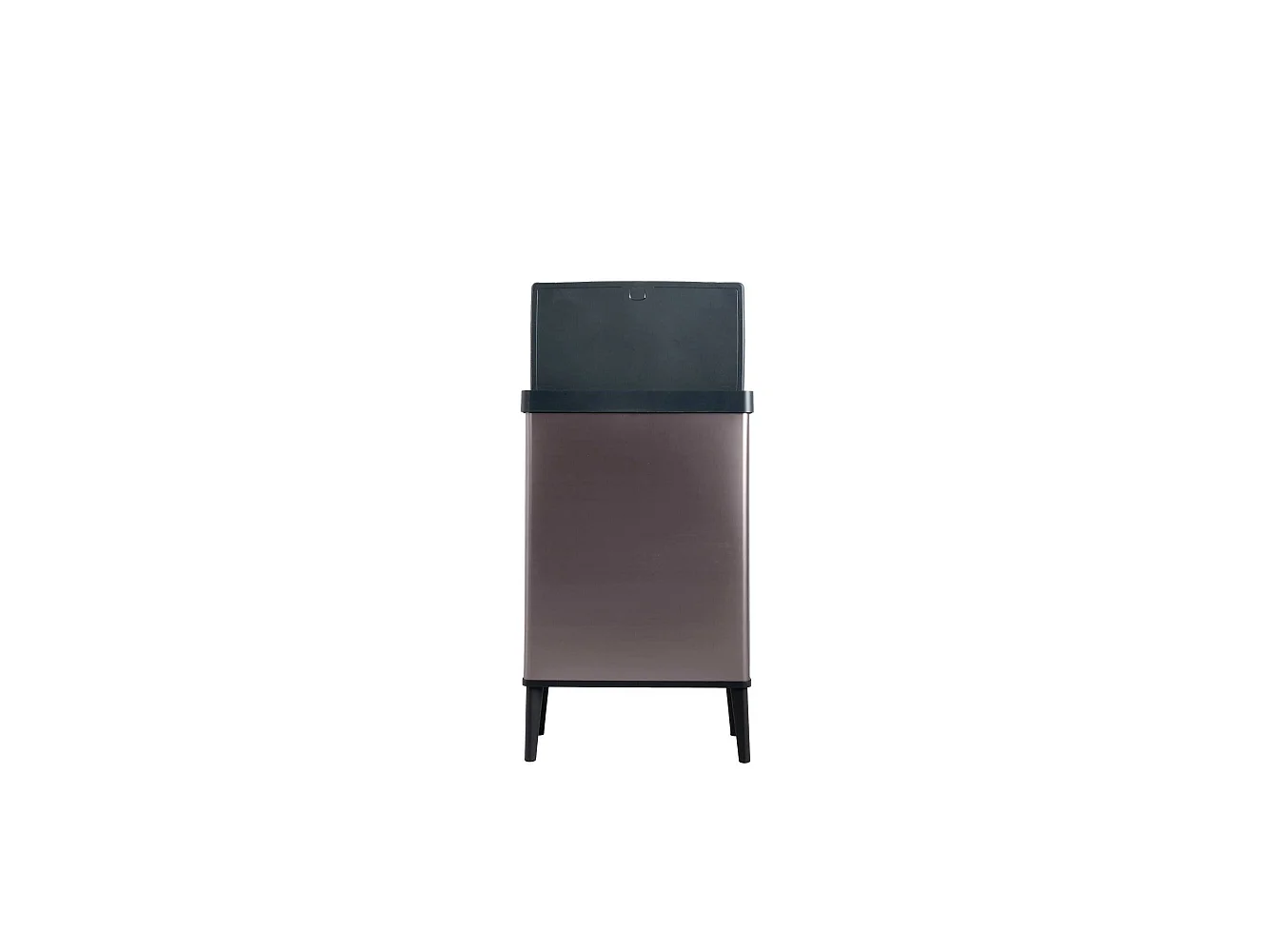 Pattumiera Tofino, Capacità 54 lt, 27x44x69h cm Marrone
